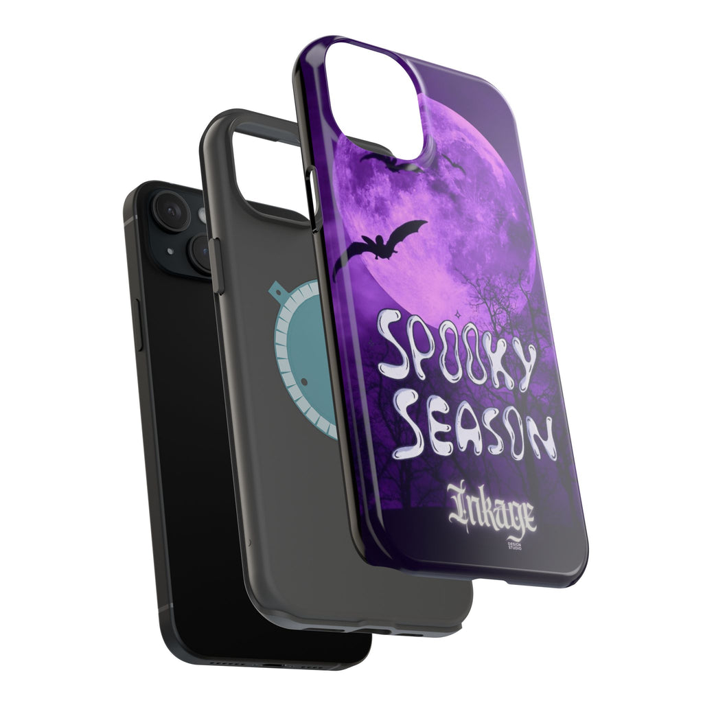 Purple Spooky Season Magnetic Phone Cases (Season)