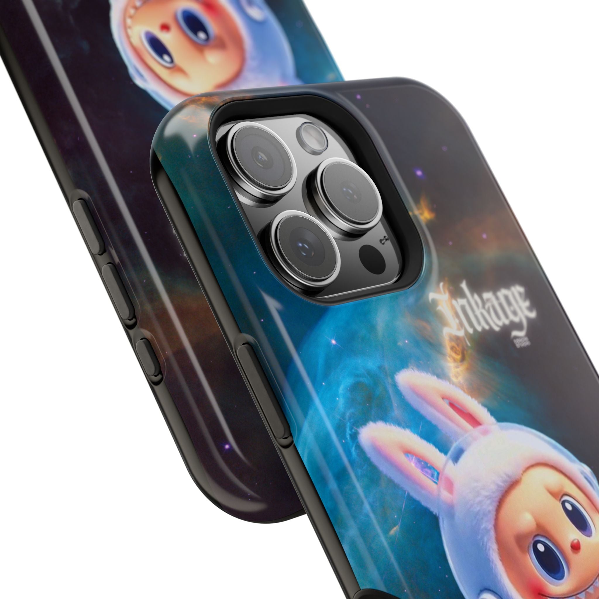 Labubu Astronaut Magnetic Phone Cases (Animation)