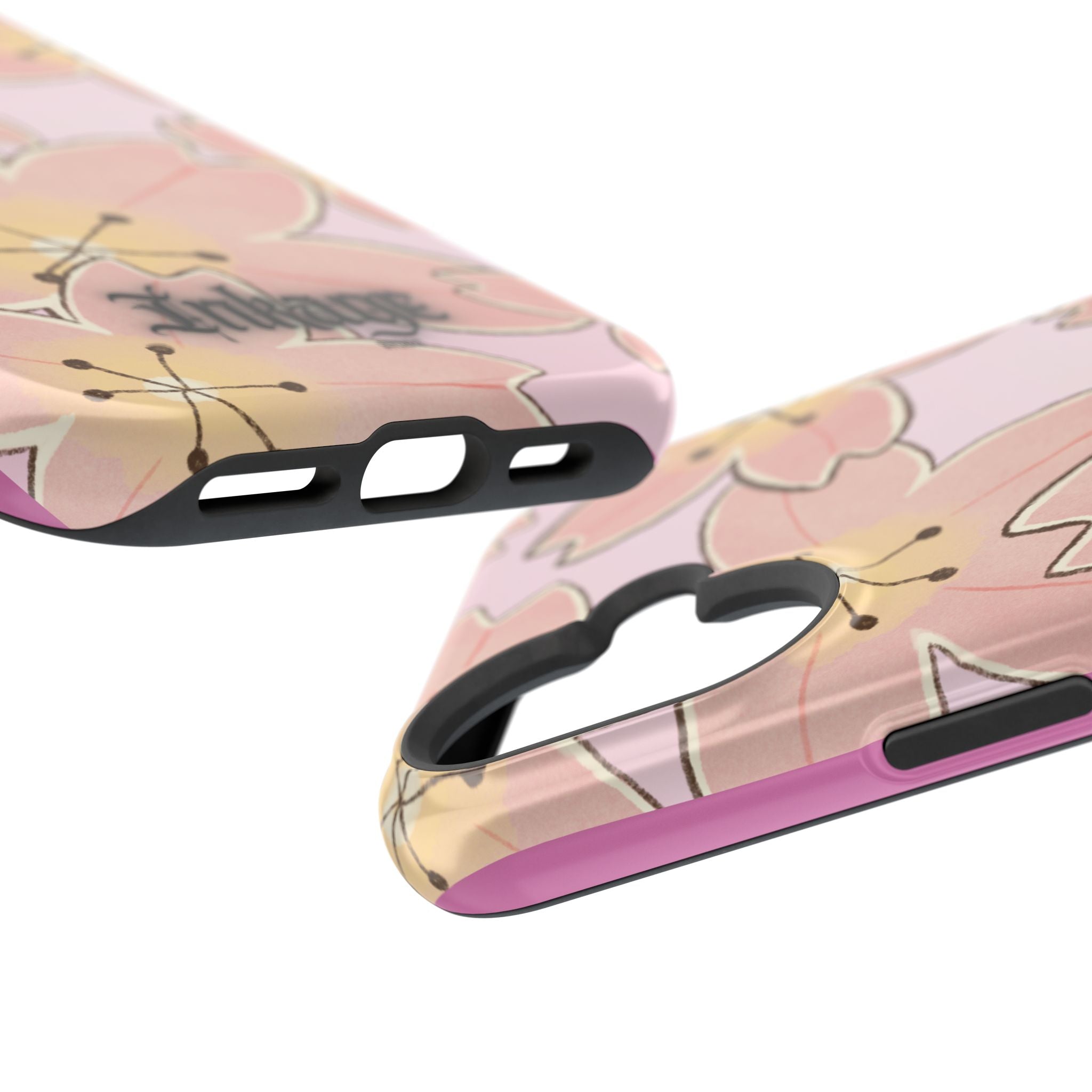 Charming Floral Magnetic Phone Cases (Minimal)