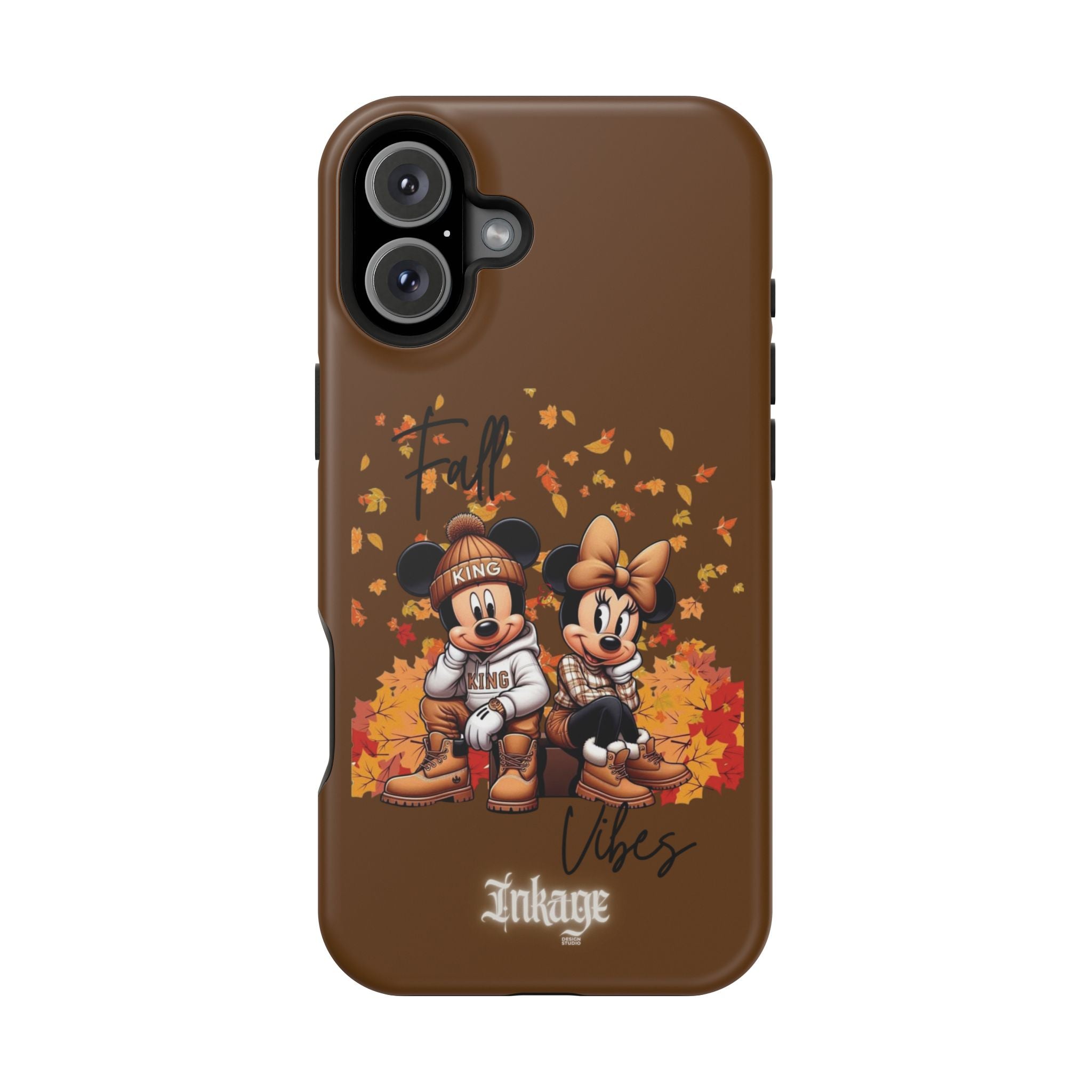Mickey & Minnie Fall Vibes Magnetic iPhone Cases (Animation)