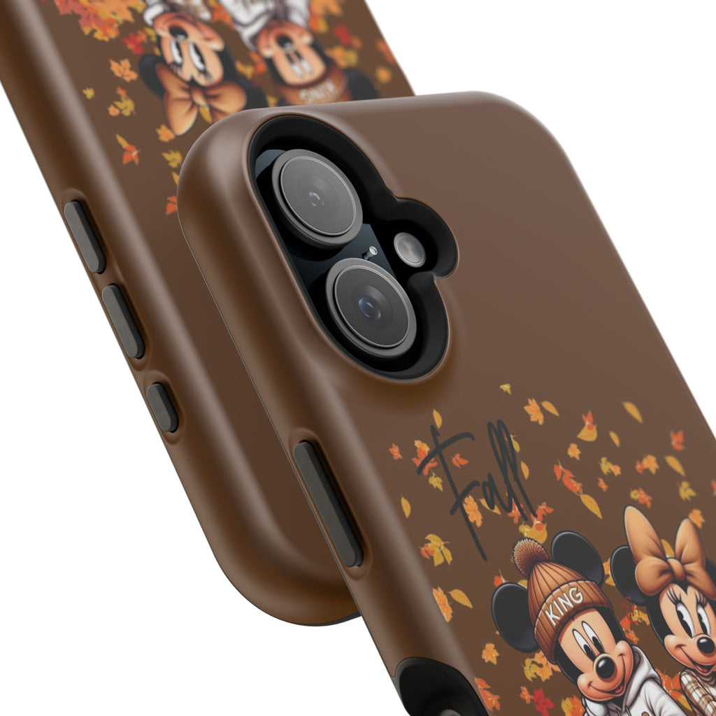 Mickey & Minnie Fall Vibes Magnetic iPhone Cases (Animation)