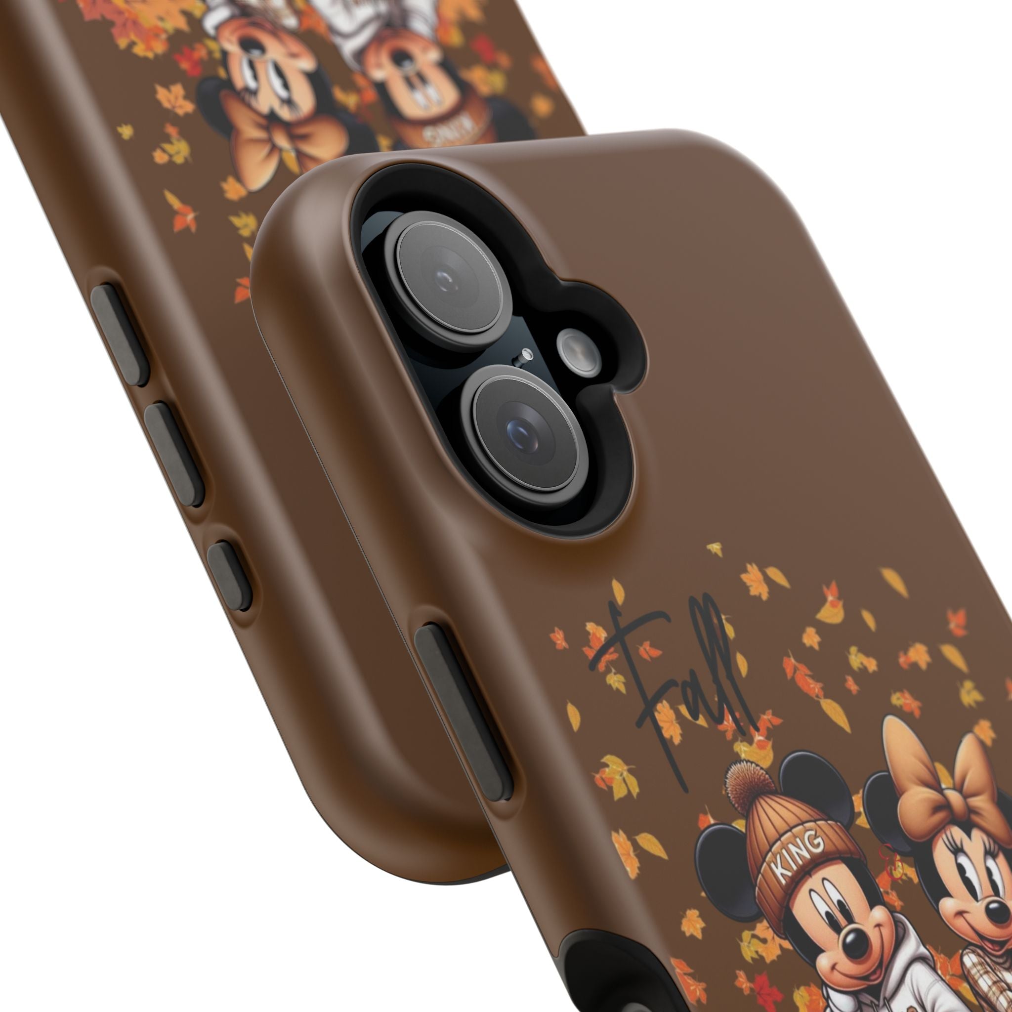 Mickey & Minnie Fall Vibes Magnetic iPhone Cases (Animation)