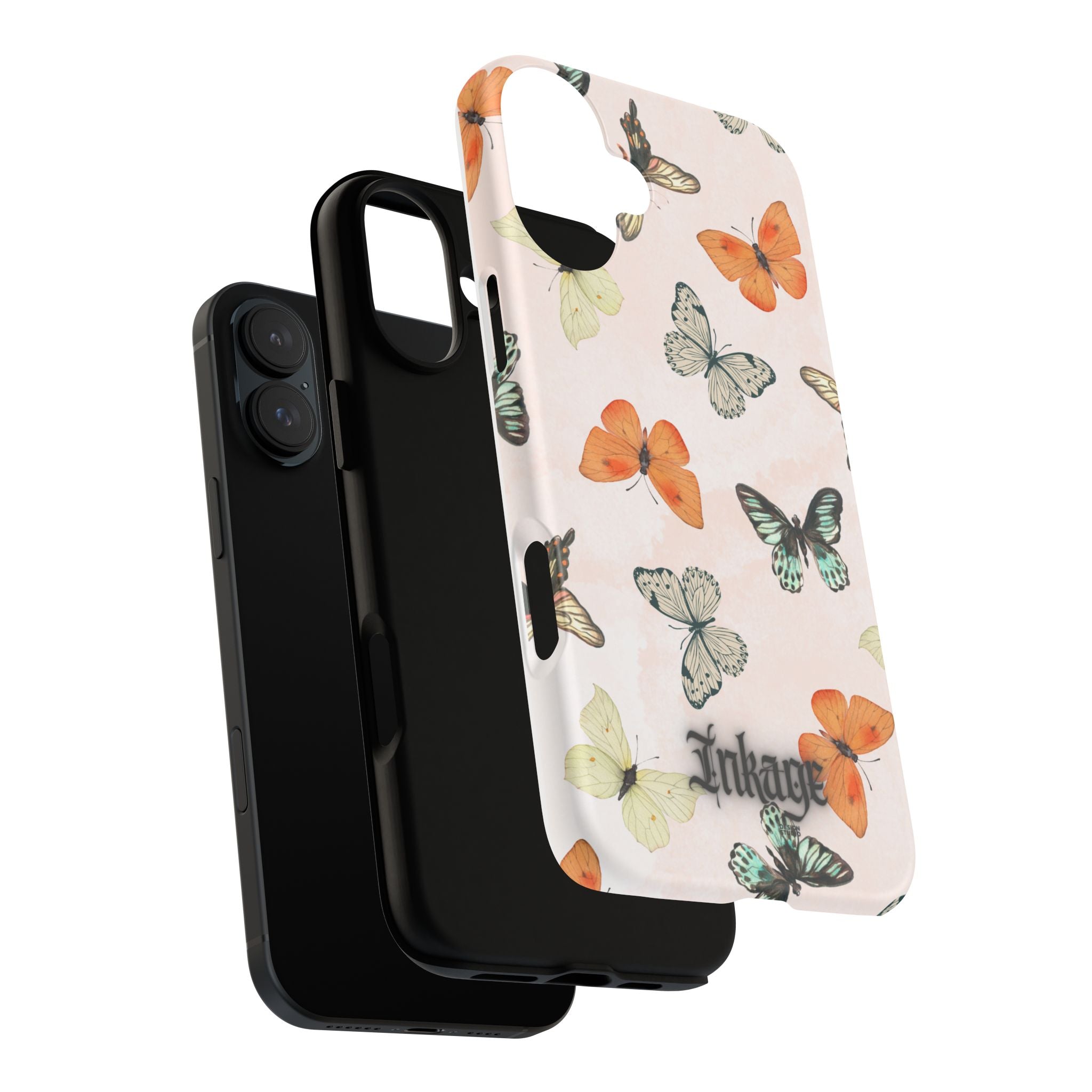 Color Butterfly Tough Phone Case (Minimal)