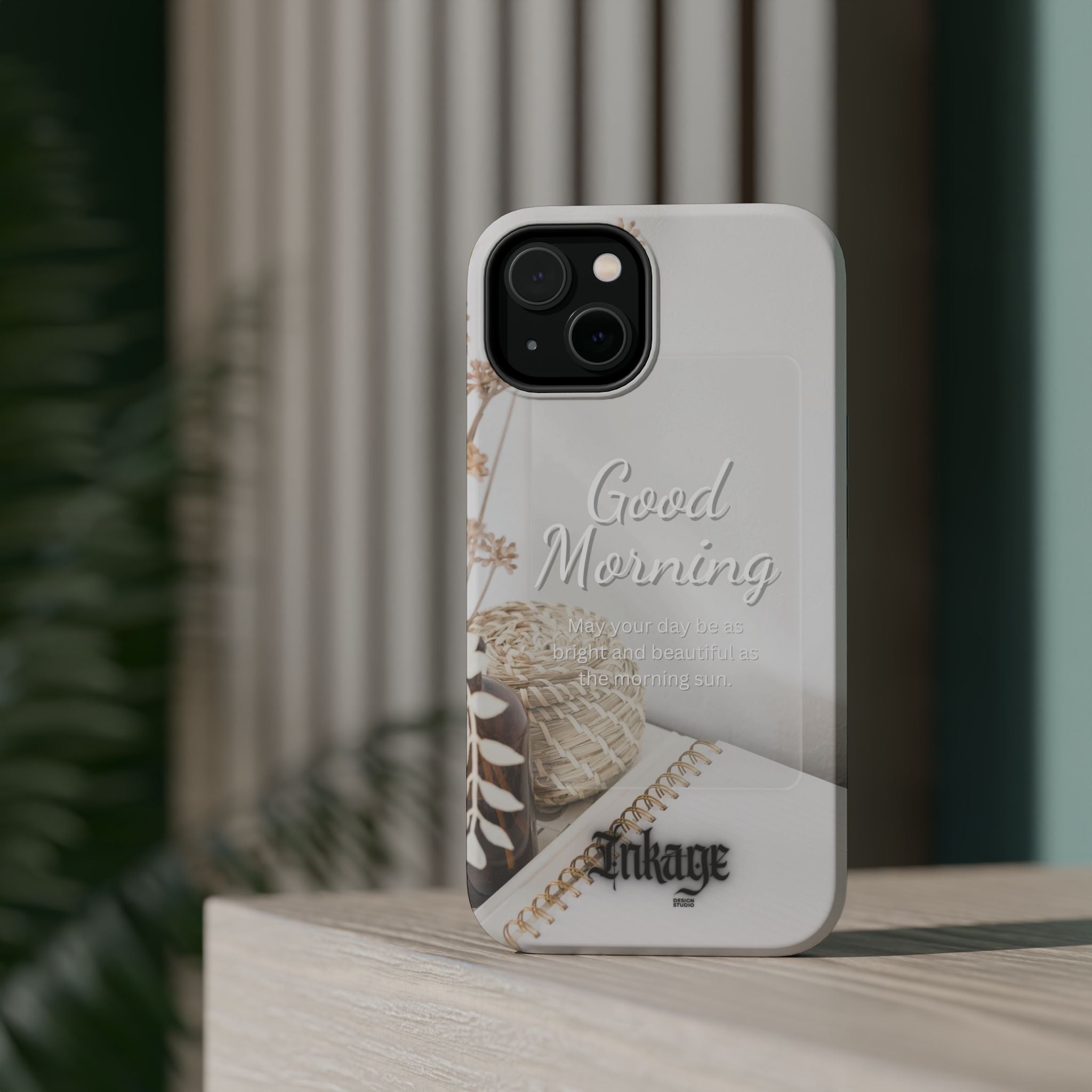 "Good Morning" Magnetic Phone Cases (Quote)