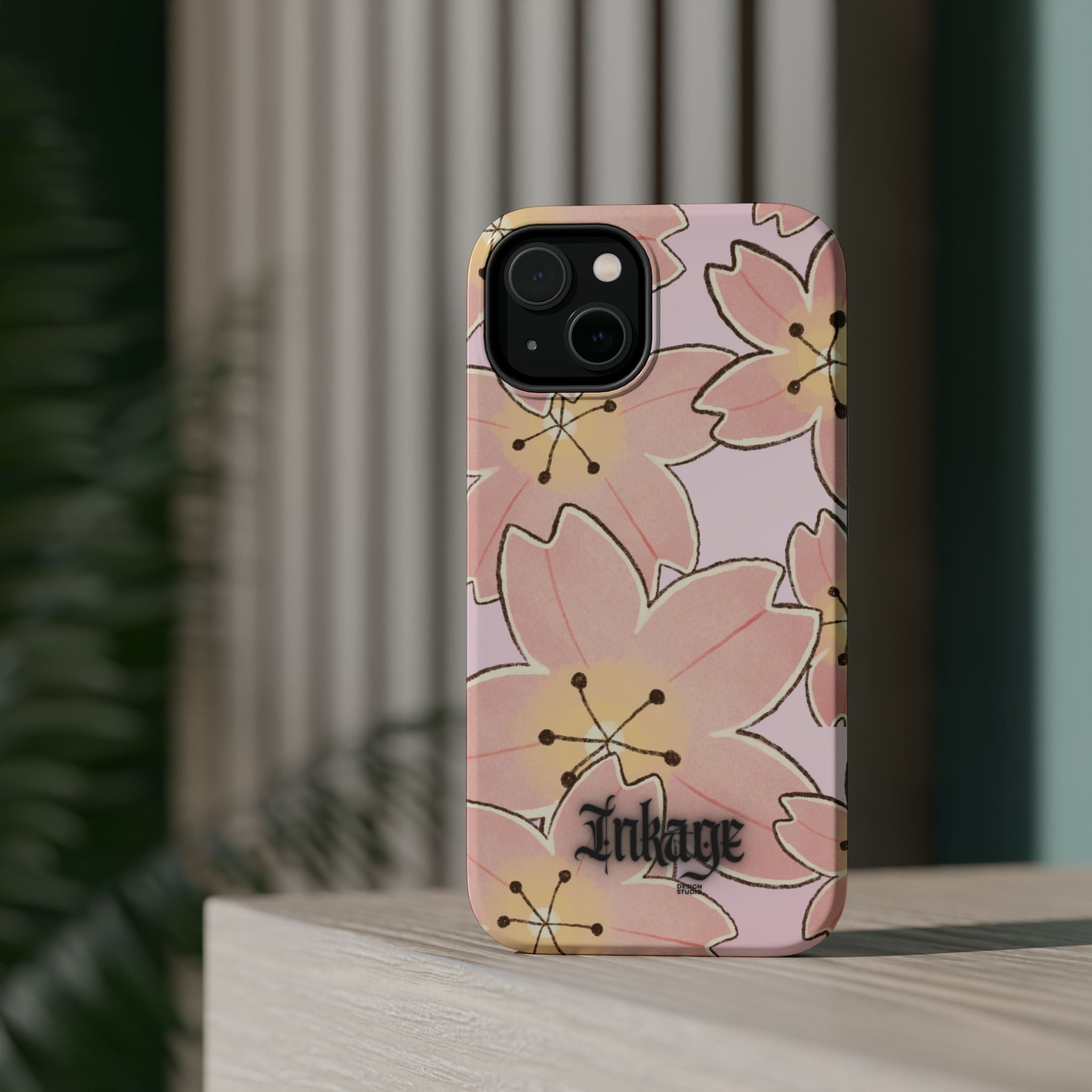 Charming Floral Magnetic Phone Cases (Minimal)
