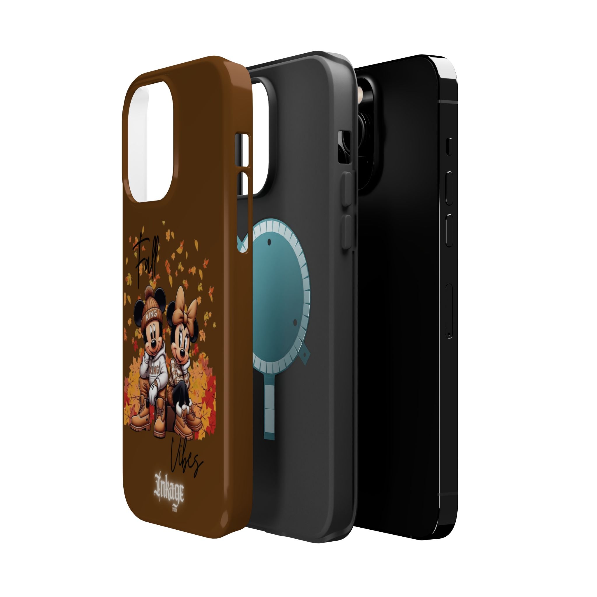 Mickey & Minnie Fall Vibes Magnetic iPhone Cases (Animation)