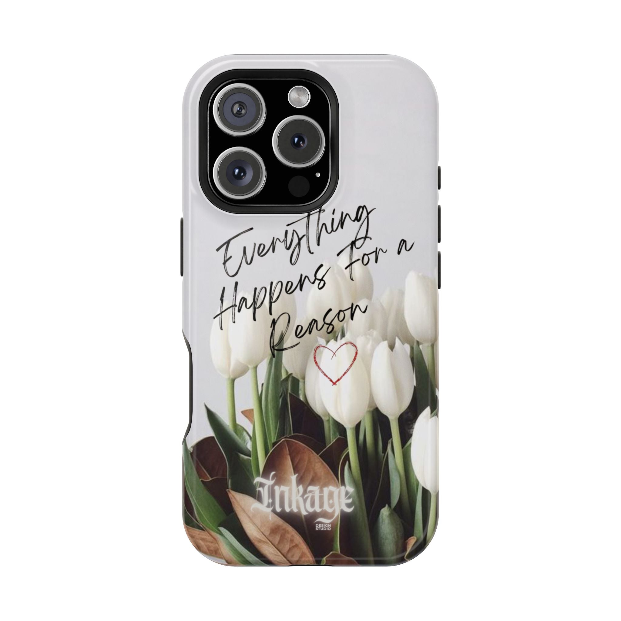 "Everything Happens for a Reason" Quote Magnetic Phone Cases