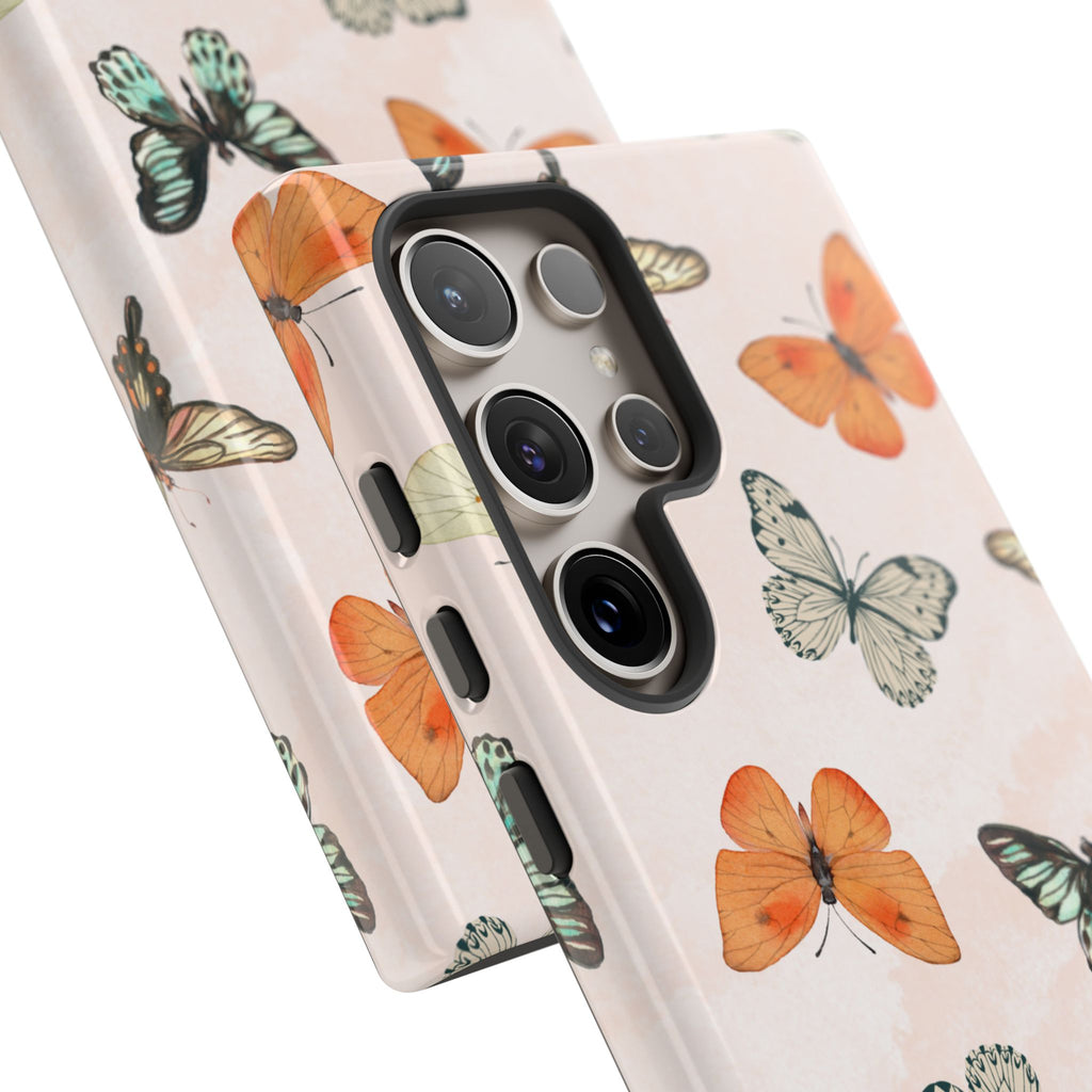 Color Butterfly Tough Phone Case