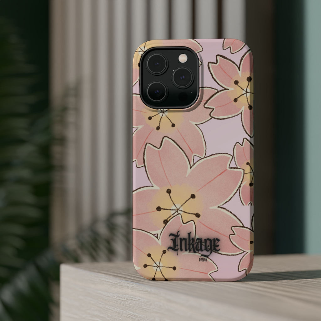Charming Floral Magnetic Phone Cases (Minimal)