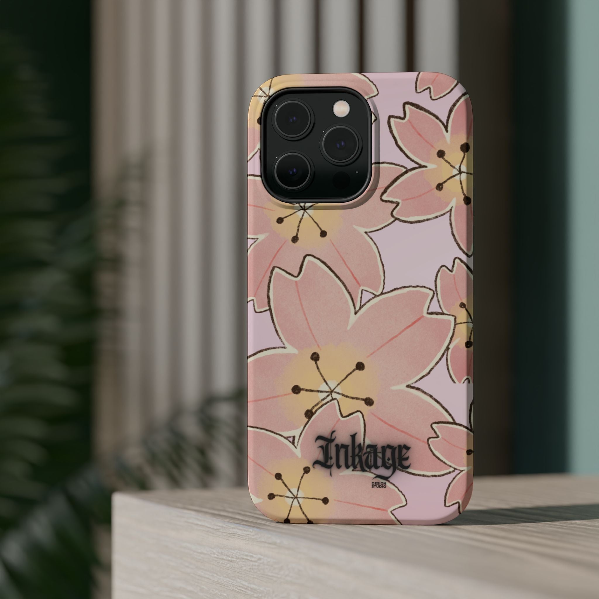Charming Floral Magnetic Phone Cases (Minimal)