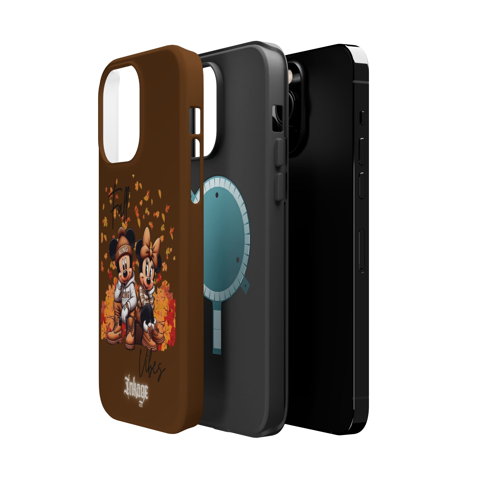 Mickey & Minnie Fall Vibes Magnetic iPhone Cases (Animation)