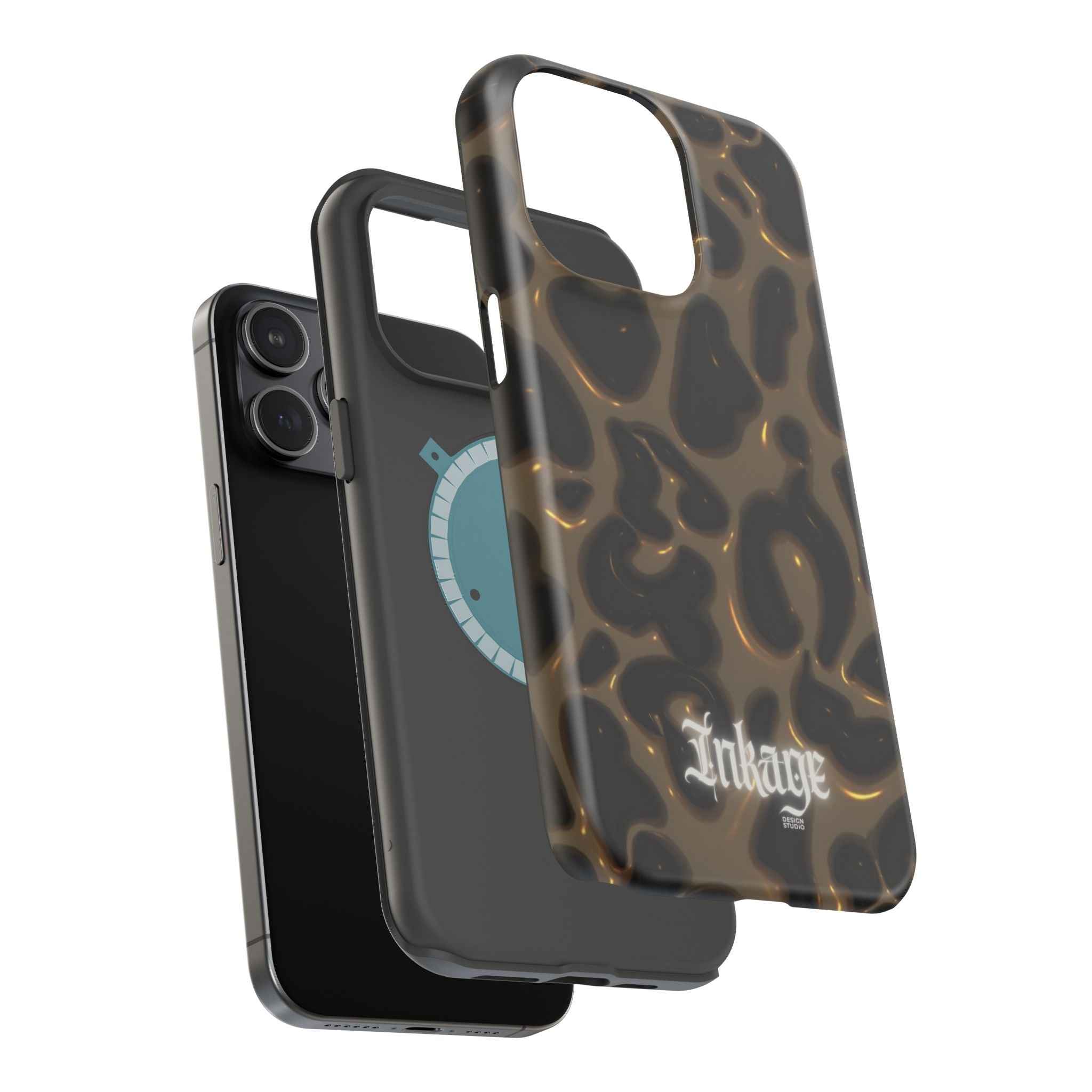Leopard Print Magnetic Phone Cases (Minimal)