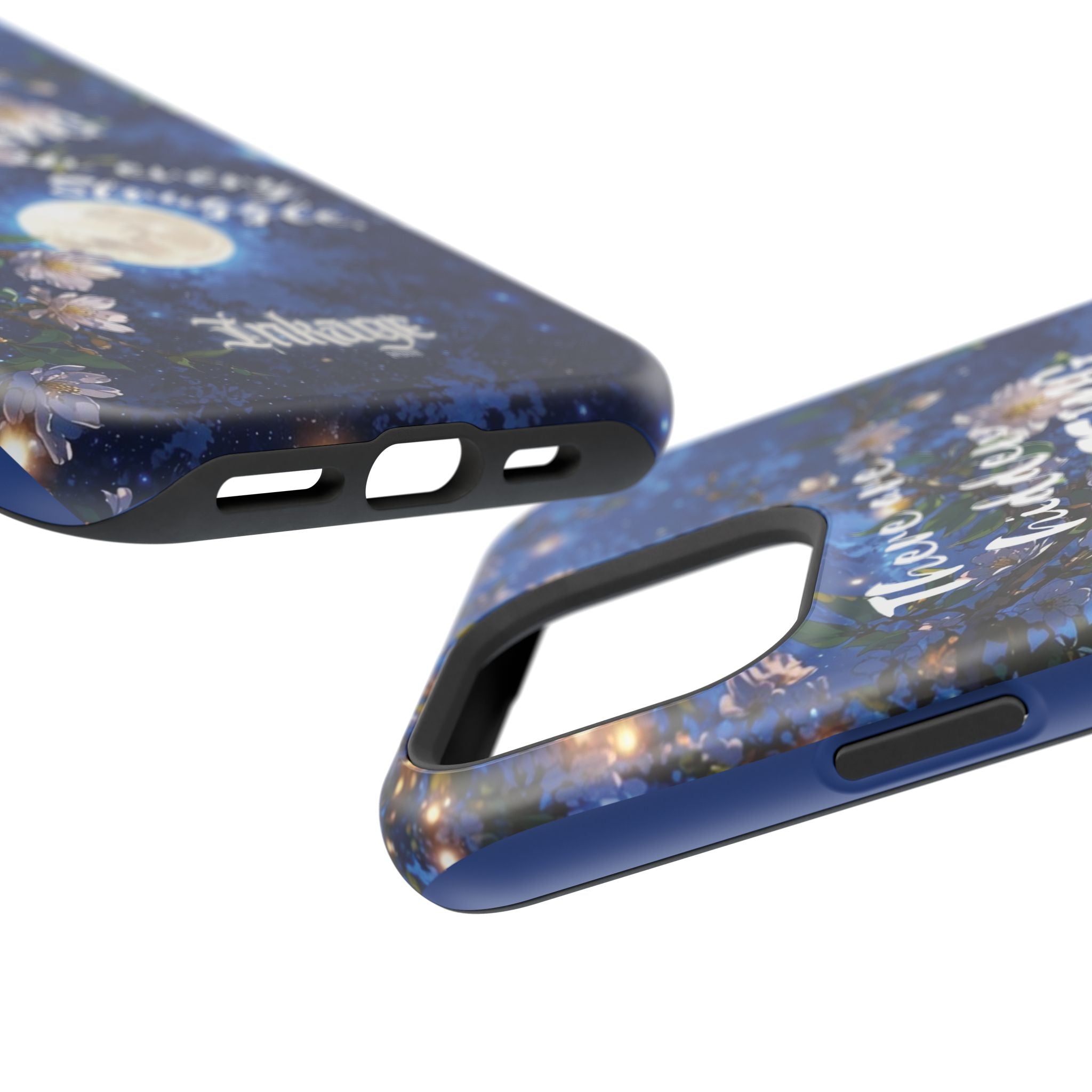 “Moonlit Blessing” Magnetic Phone Cases (Quote)