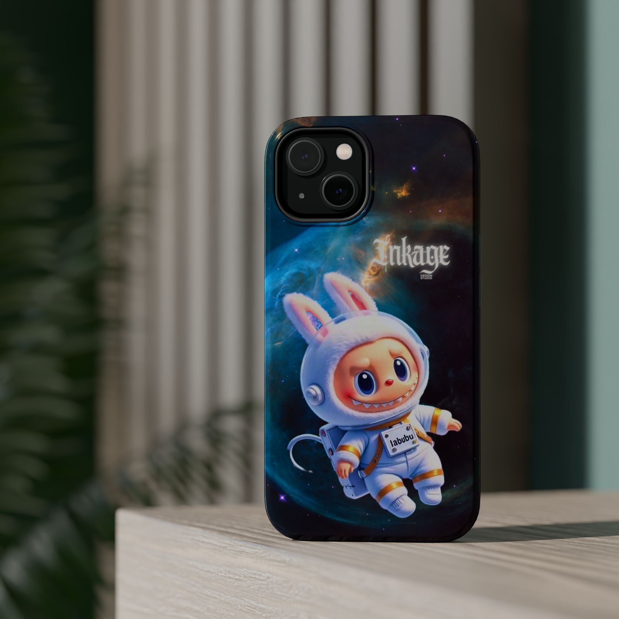 Labubu Astronaut Magnetic Phone Cases (Animation)