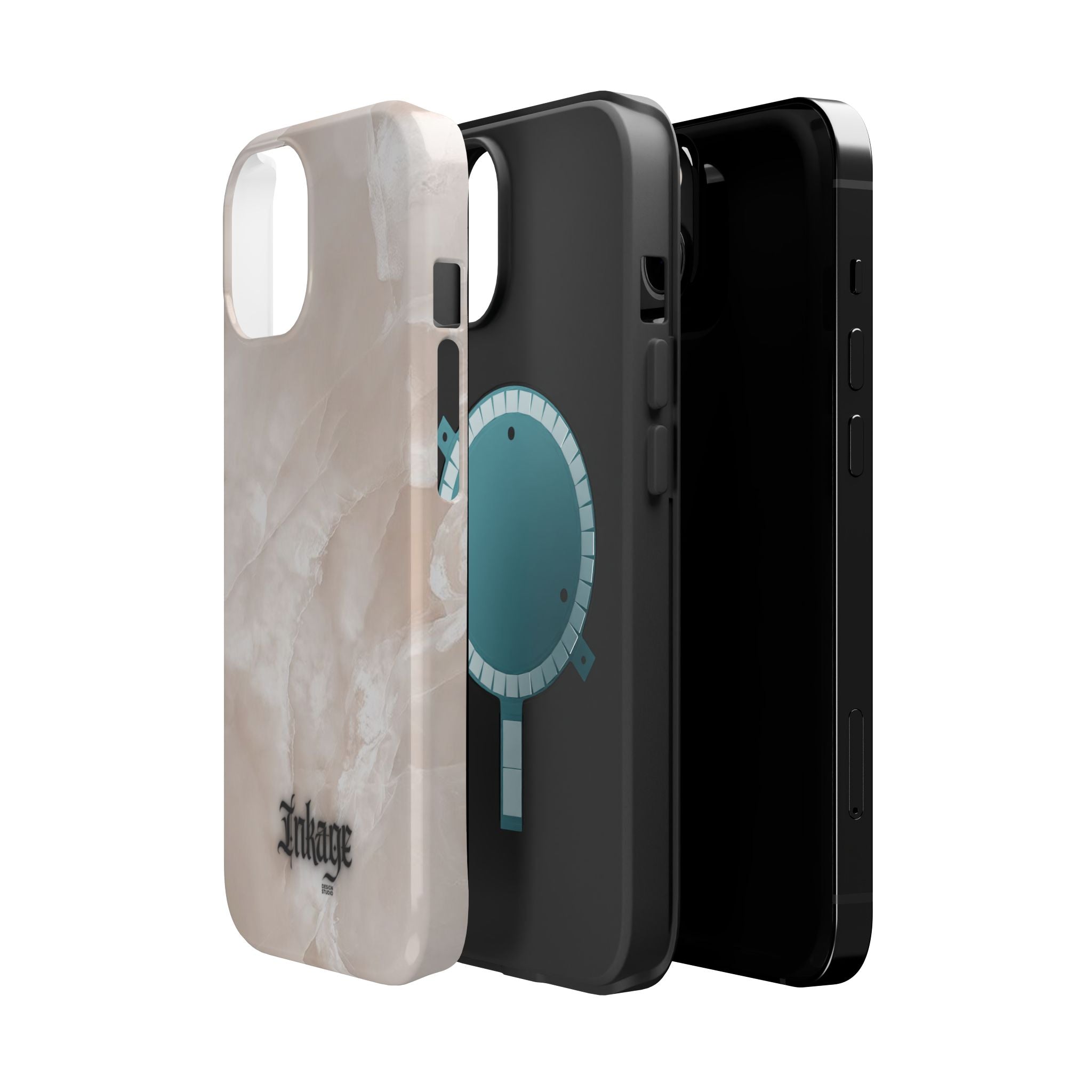 Blush Marble Magnetic Phone Cases