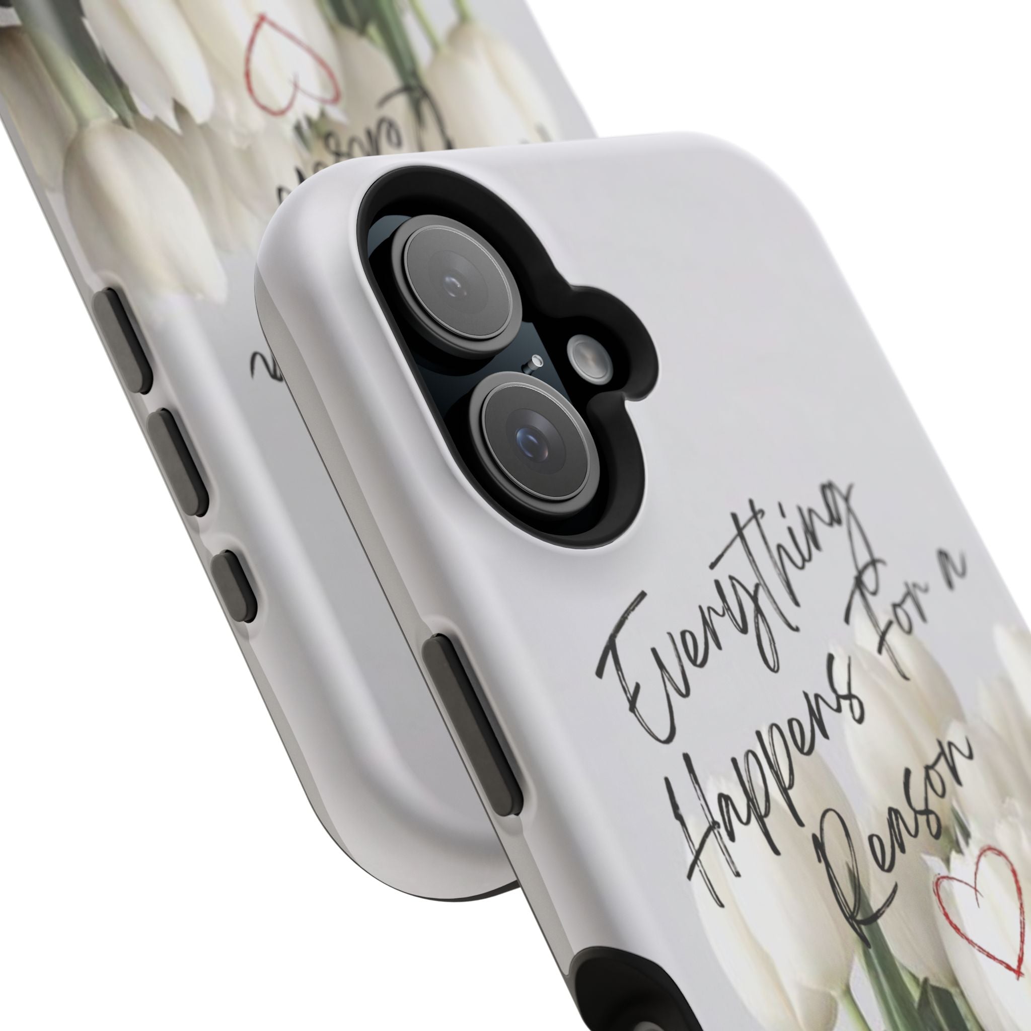 "Everything Happens for a Reason" Quote Magnetic Phone Cases