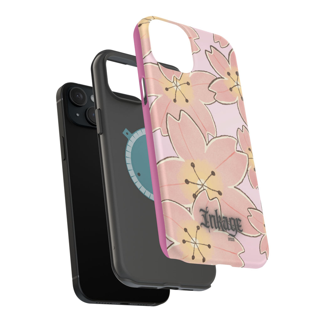 Charming Floral Magnetic Phone Cases (Minimal)
