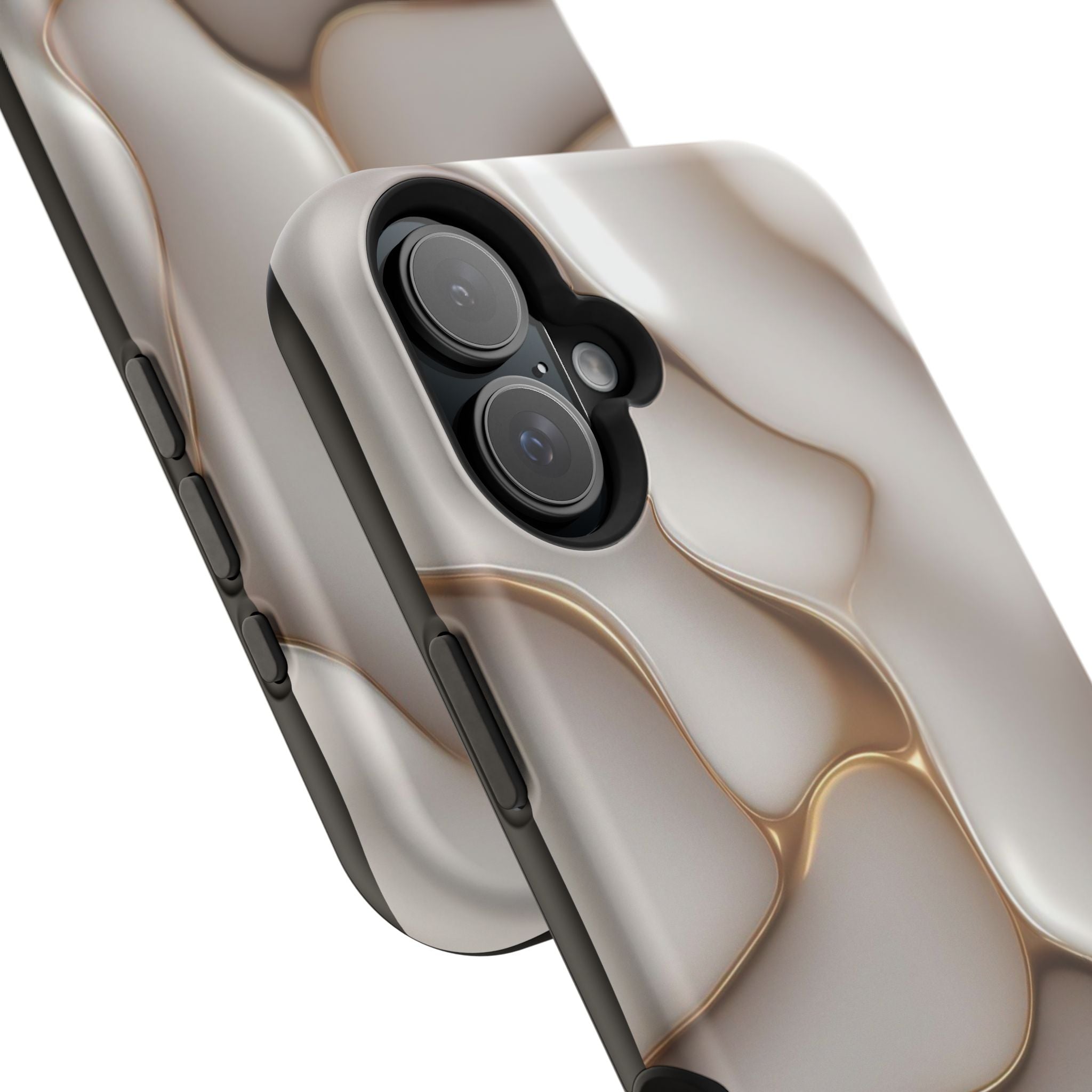 Golden Flow Magnetic Phone Cases (Minimal)
