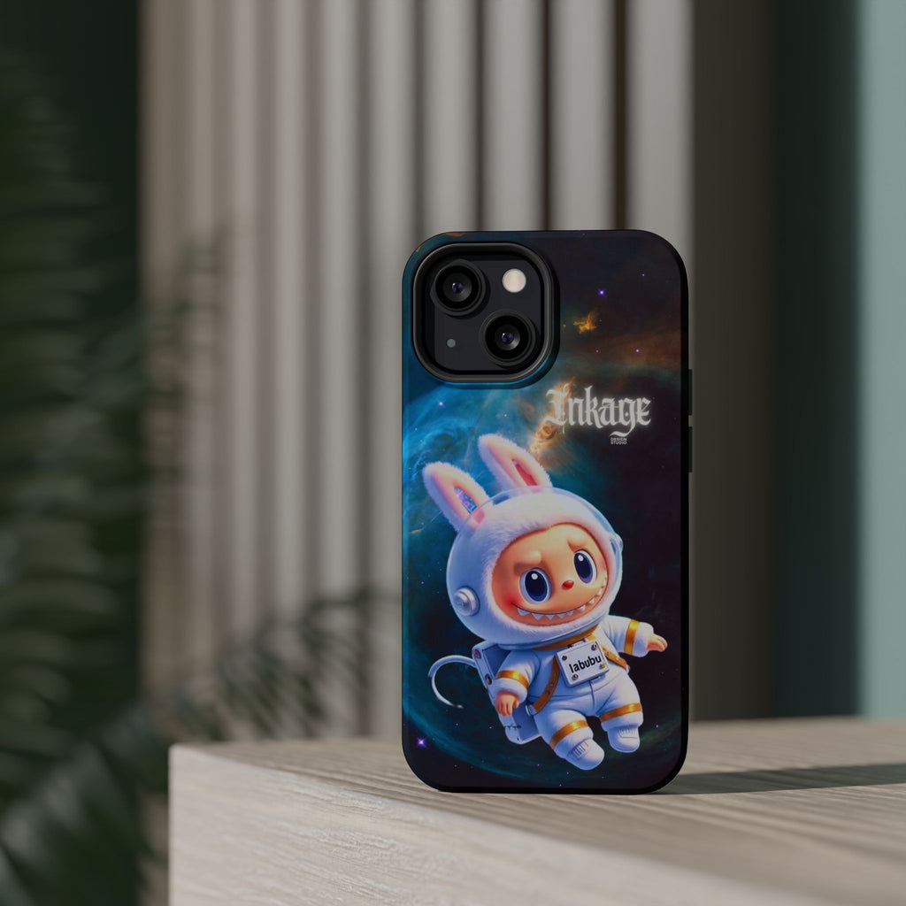 Labubu Astronaut Magnetic Phone Cases (Animation)
