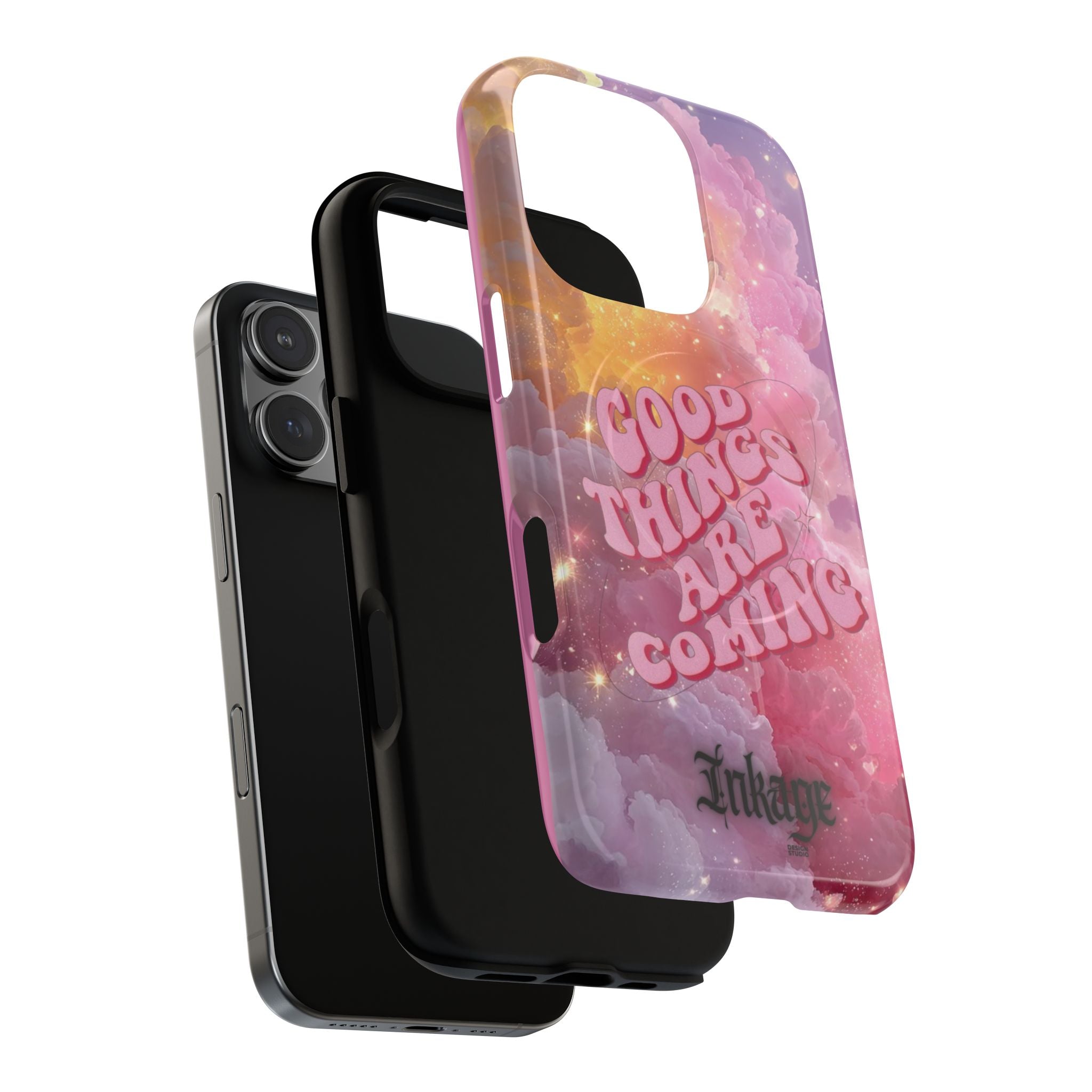 "Good Things Are Coming" with Tough Magnetic Phone Cases (Quote)