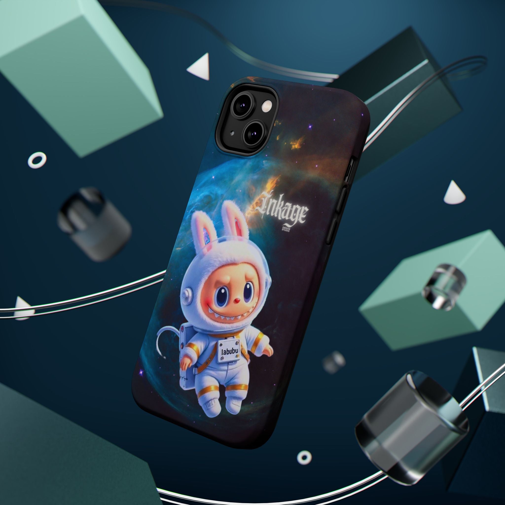 Labubu Astronaut Magnetic Phone Case