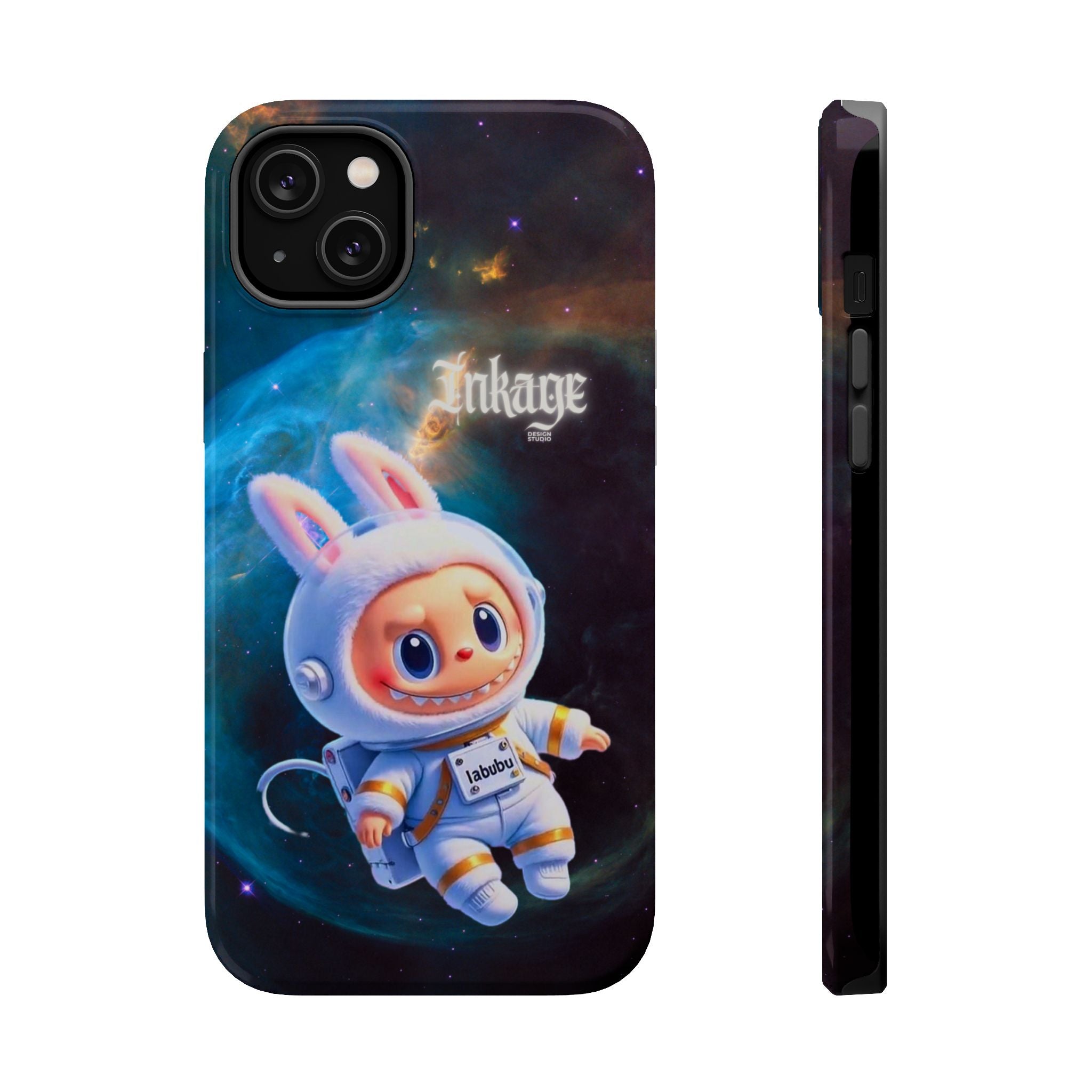 Labubu Astronaut Magnetic Phone Cases (Animation)