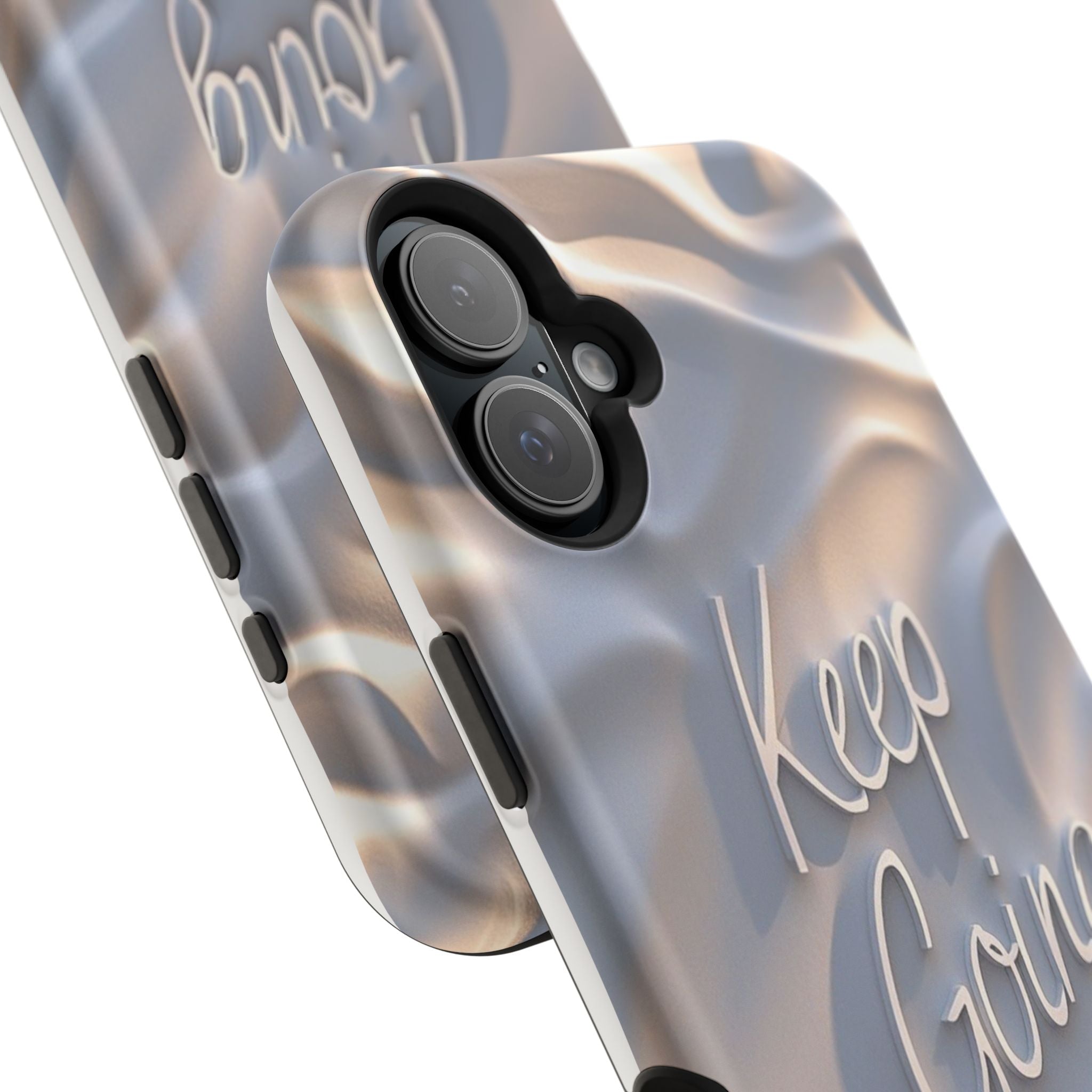 "Keep Going" Magnetic Phone Cases (Quote)