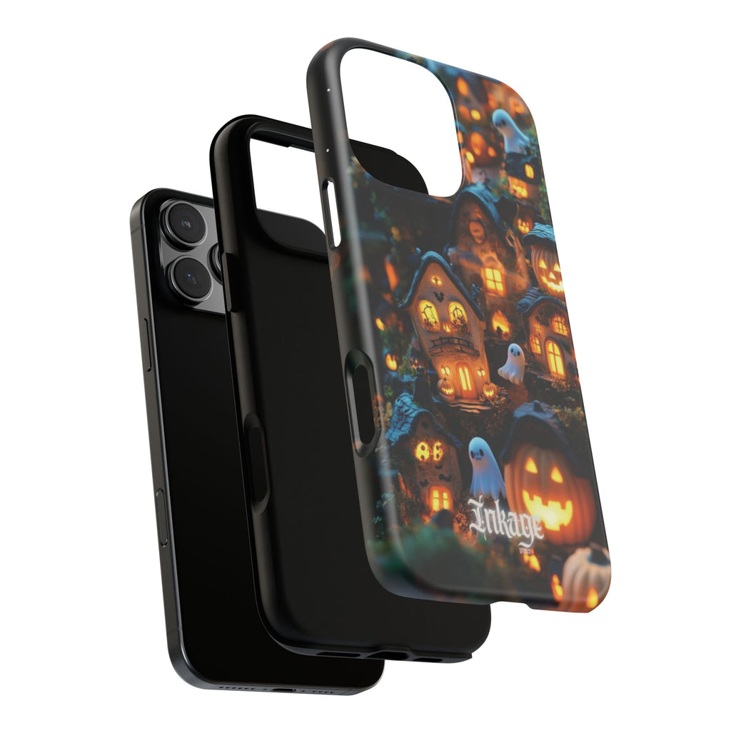 Spooky Pumpkin Village Tough Phone Cases (Season)