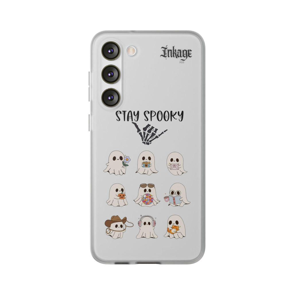Stay Spooky Clear Phone Cases (Season)