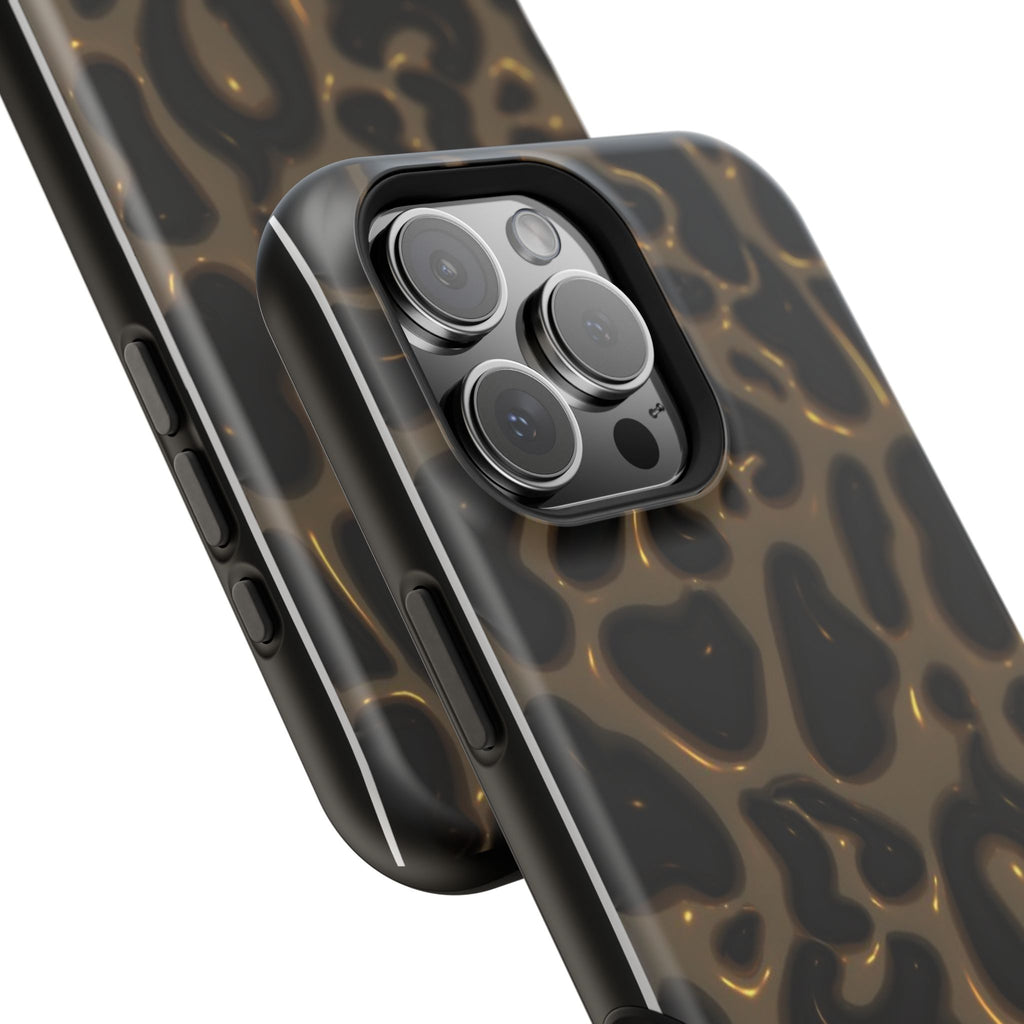Leopard Print Magnetic Phone Cases (Minimal)
