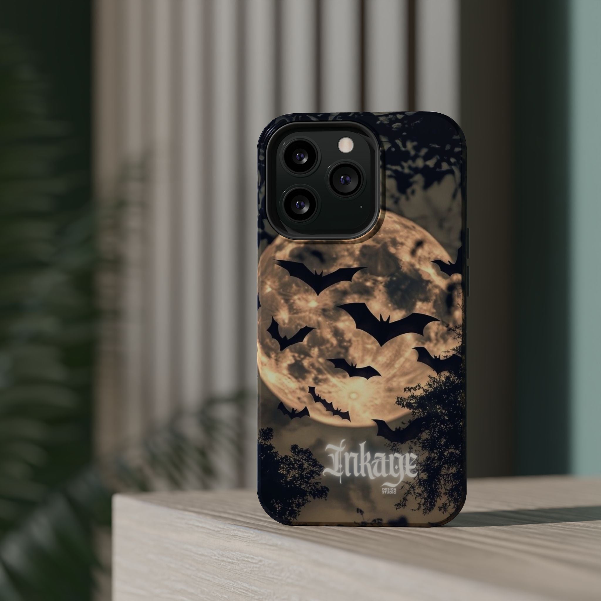 Moonlit Bat Magnetic Phone Cases (Season)
