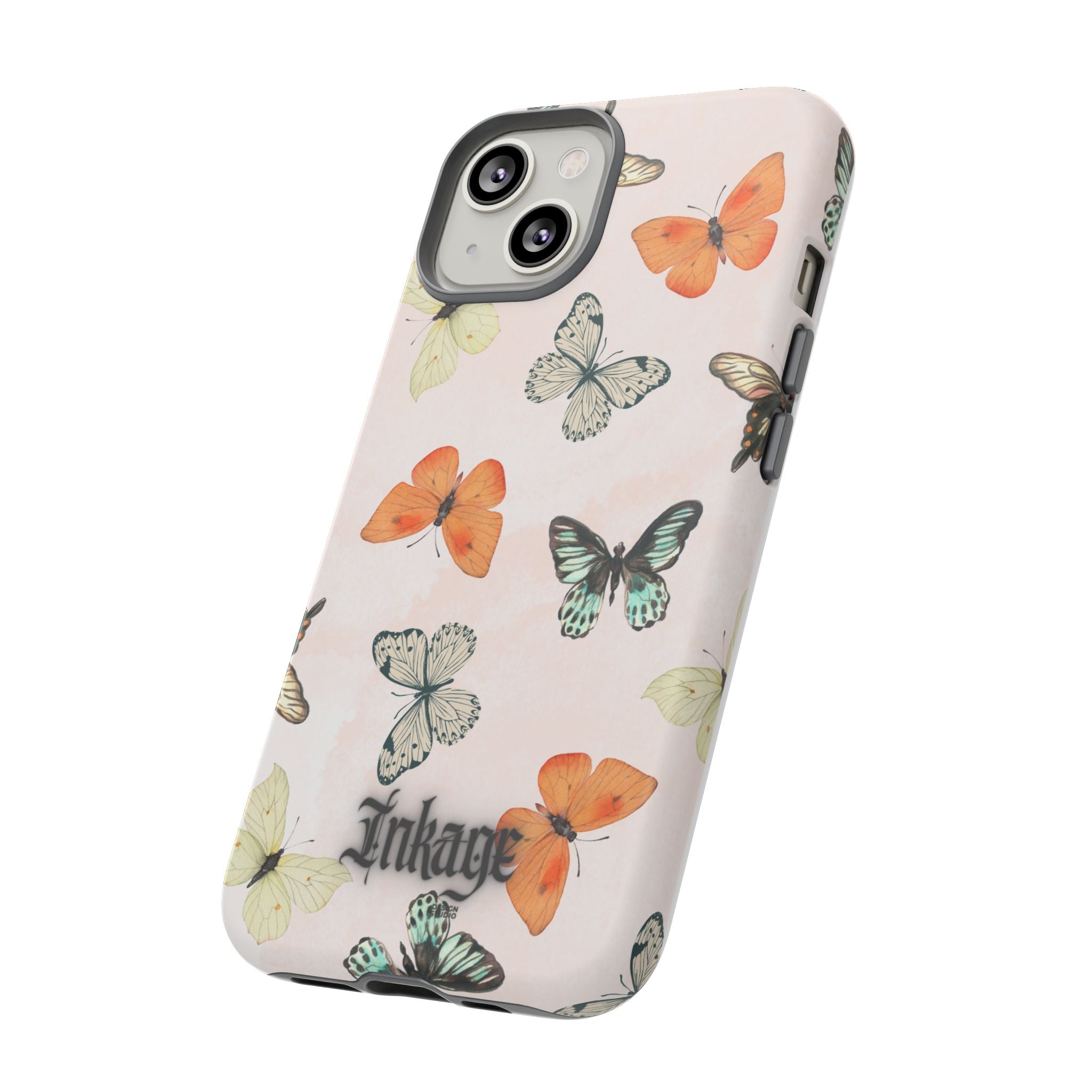 Color Butterfly Tough Phone Case (Minimal)
