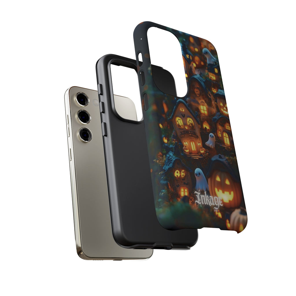 Spooky Pumpkin Village Tough Phone Cases (Season)