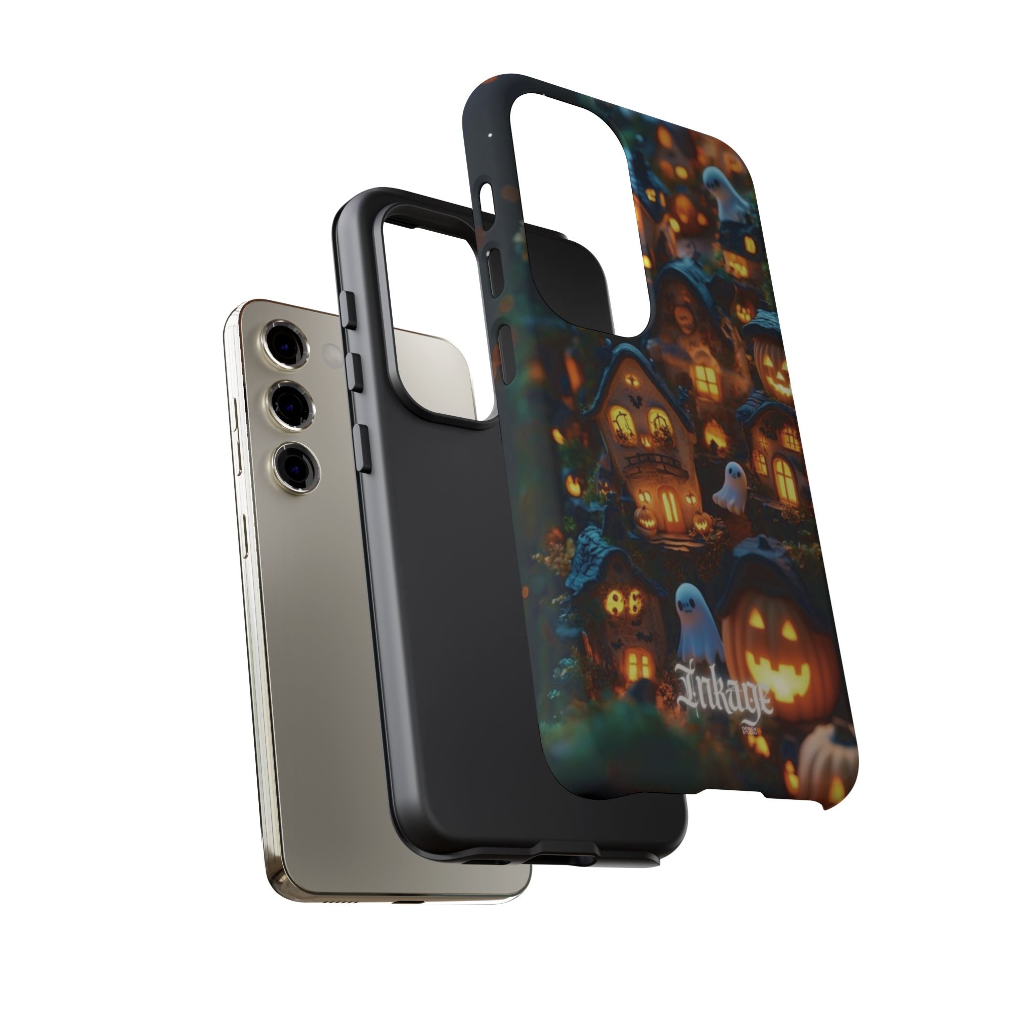Spooky Pumpkin Village Tough Phone Cases (Season)