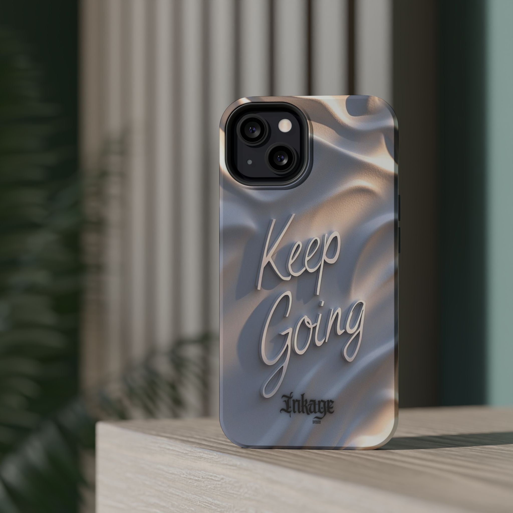 "Keep Going" Magnetic Phone Cases (Quote)