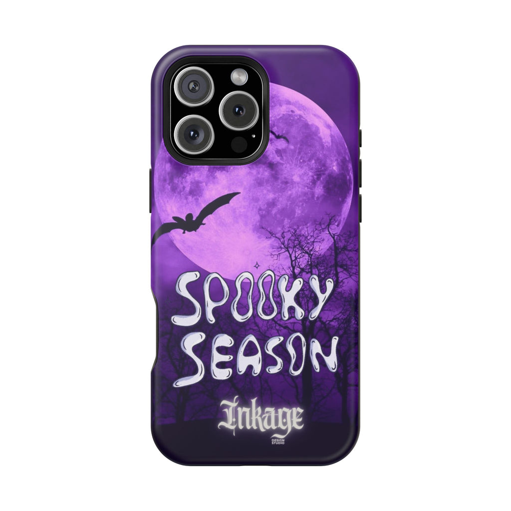 Purple Spooky Season Magnetic Phone Cases (Season)