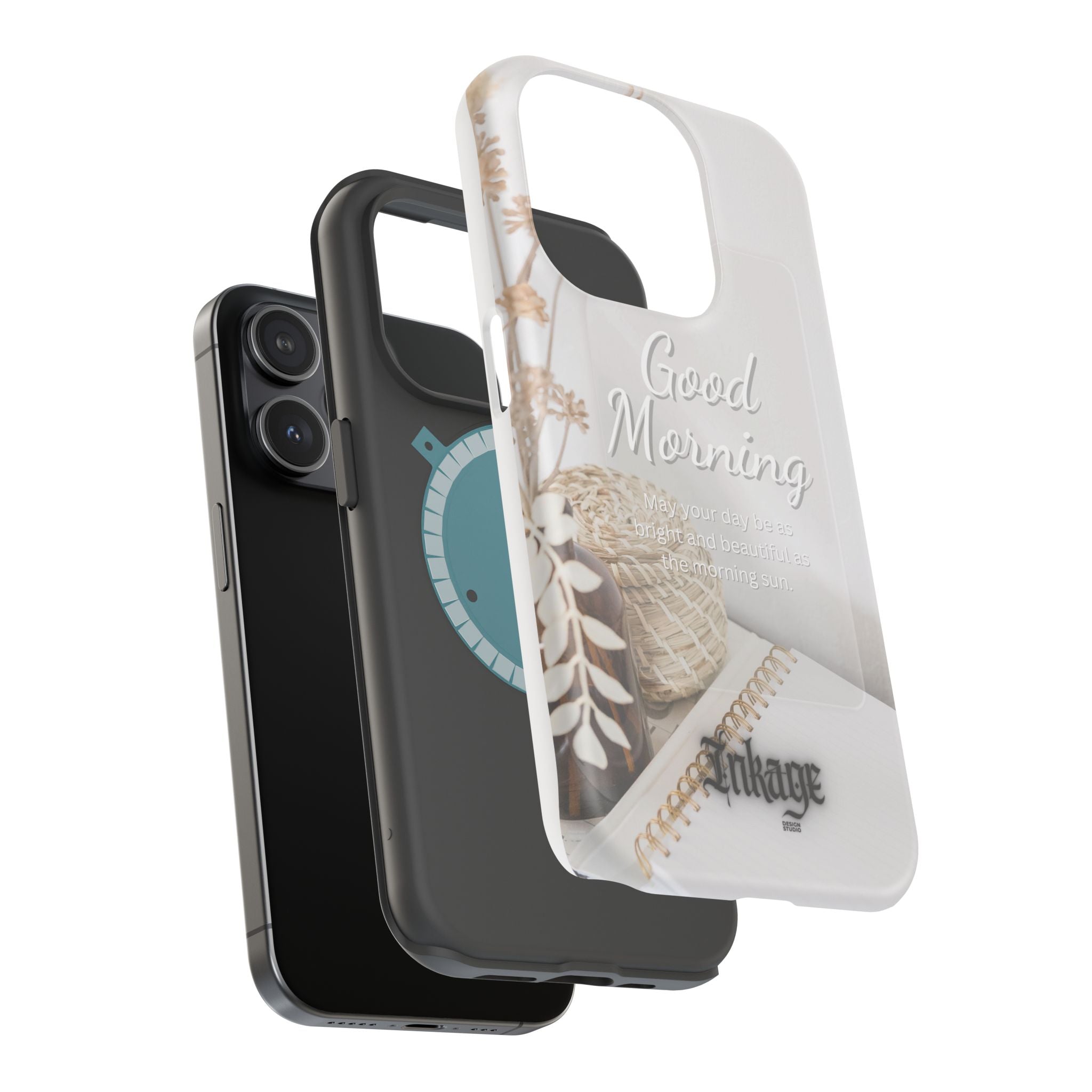 "Good Morning" Magnetic Phone Cases (Quote)
