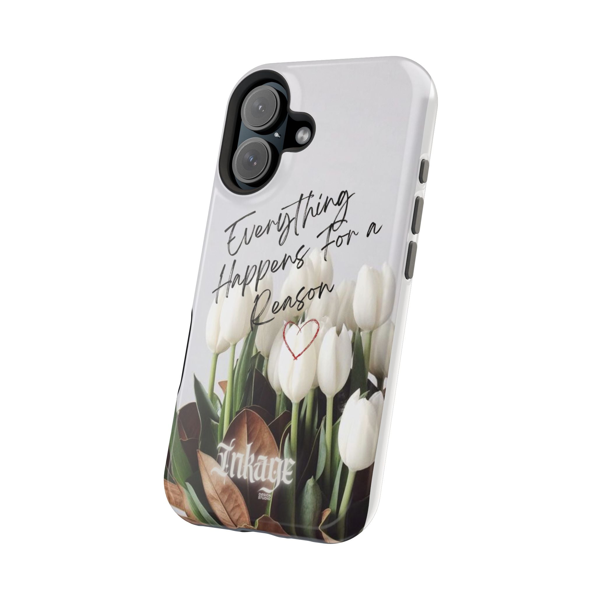 "Everything Happens for a Reason" Magnetic Phone Cases (Quote)