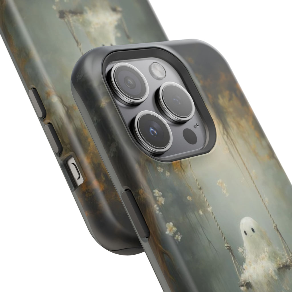 Swing With Ghost Enchantment Magnetic Phone Case (Season)