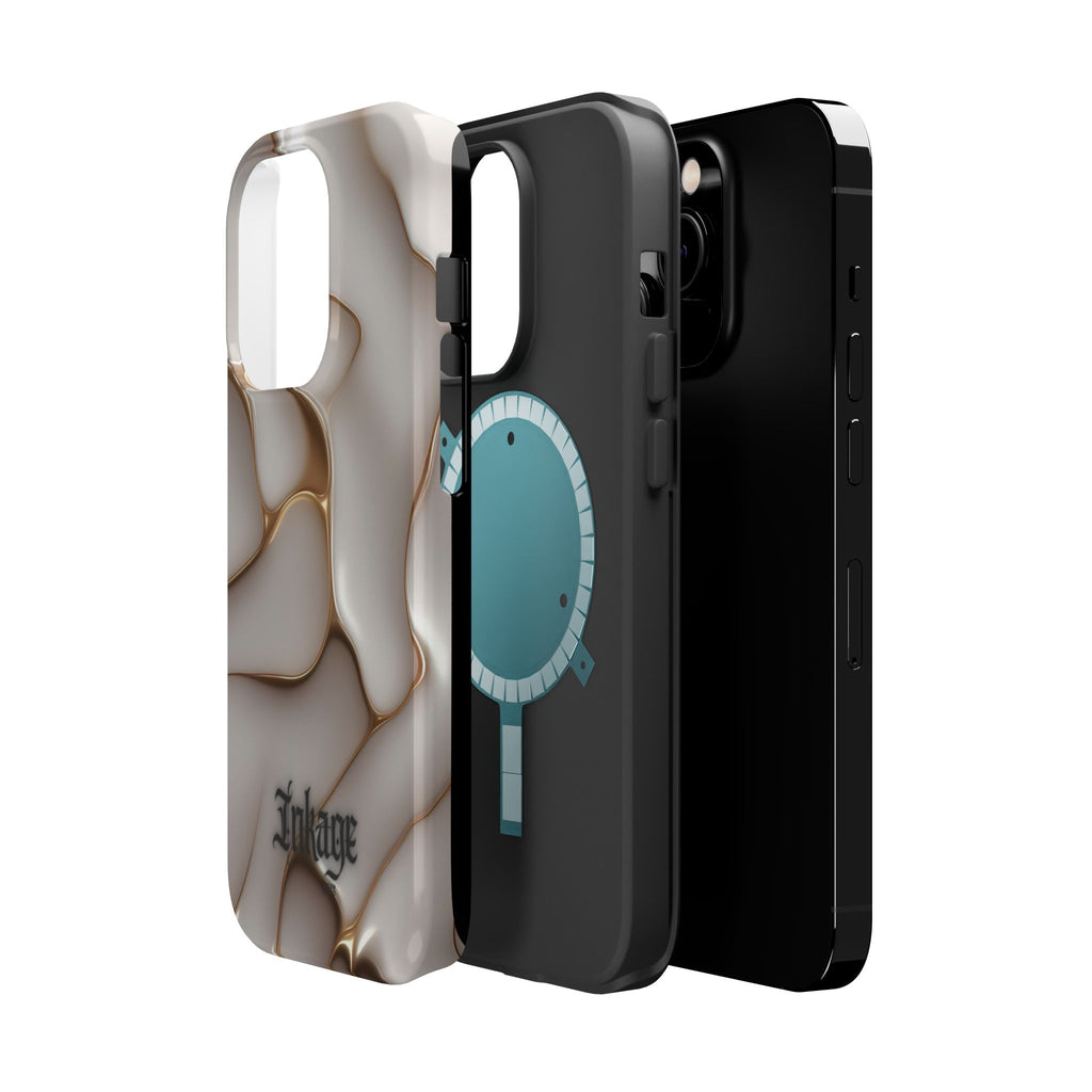 Golden Flow Magnetic Phone Cases (Minimal)
