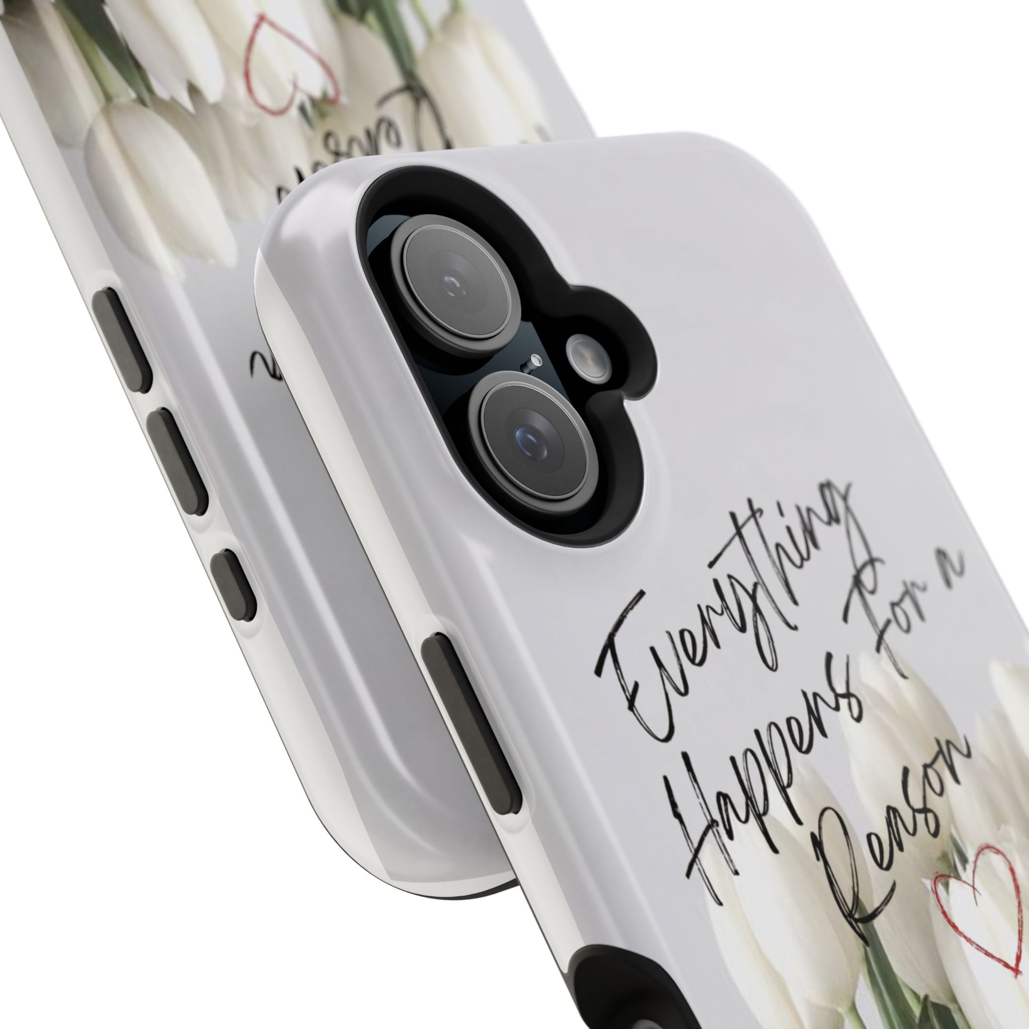 "Everything Happens for a Reason" Magnetic Phone Cases (Quote)