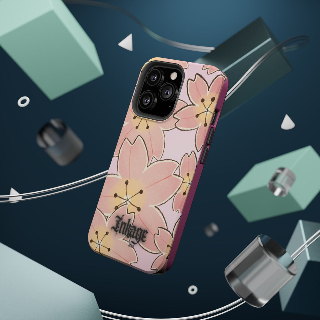 Charming Floral Magnetic Phone Cases (Minimal)