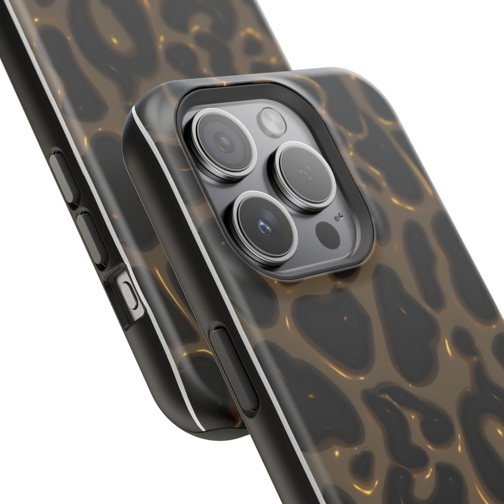 Leopard Print Magnetic Phone Cases (Minimal)
