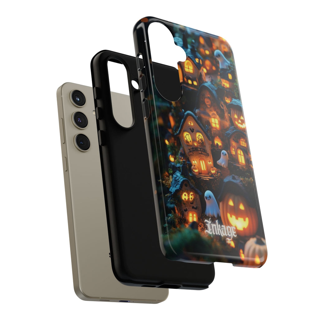 Spooky Pumpkin Village Tough Phone Cases (Season)