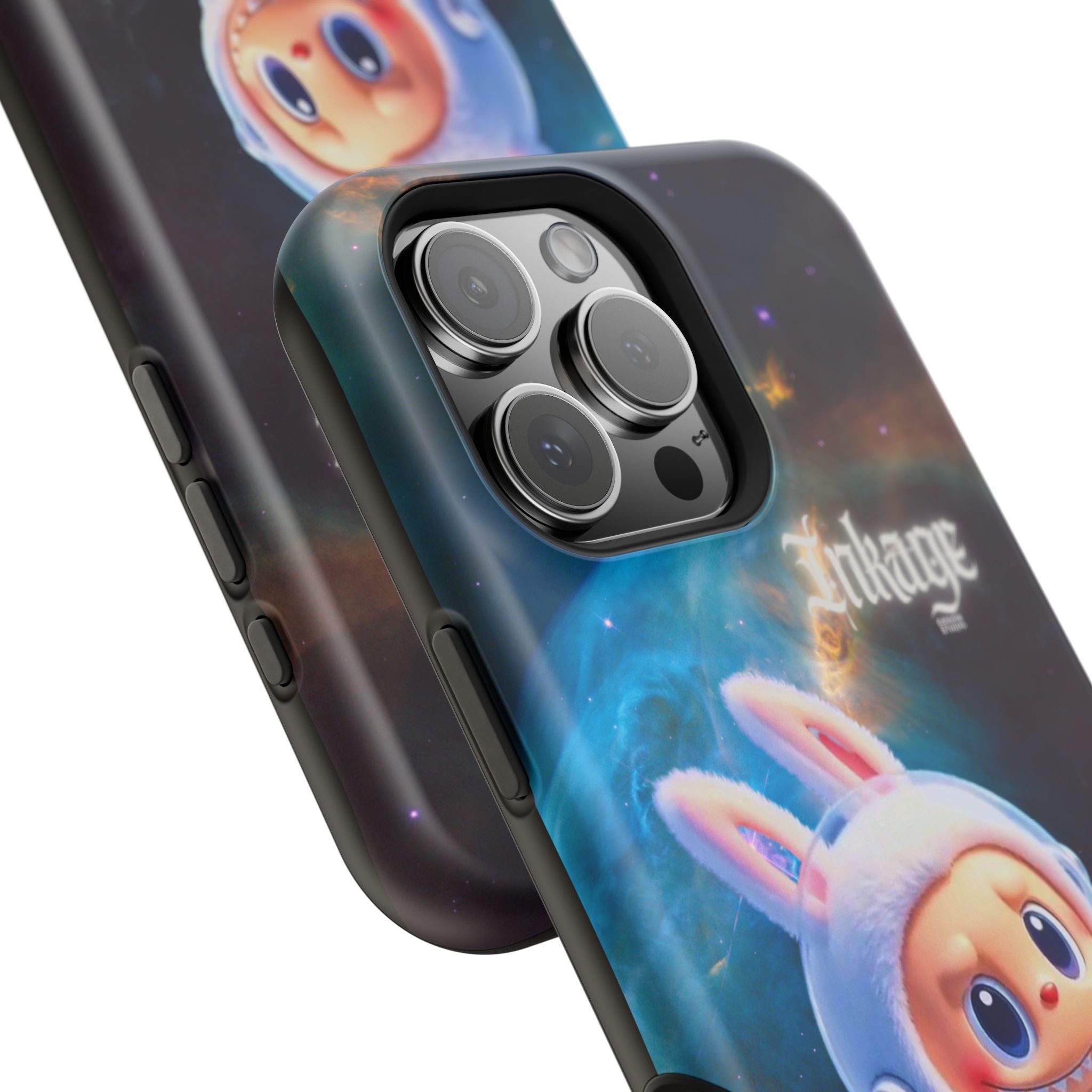 Labubu Astronaut Magnetic Phone Cases (Animation)