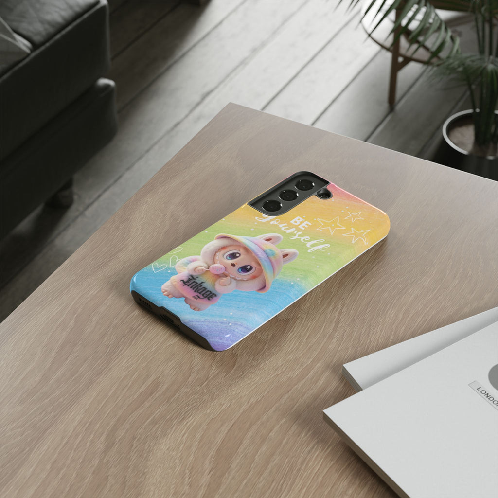 "Be Yourself" Quote Tough Phone Cases (Animation)