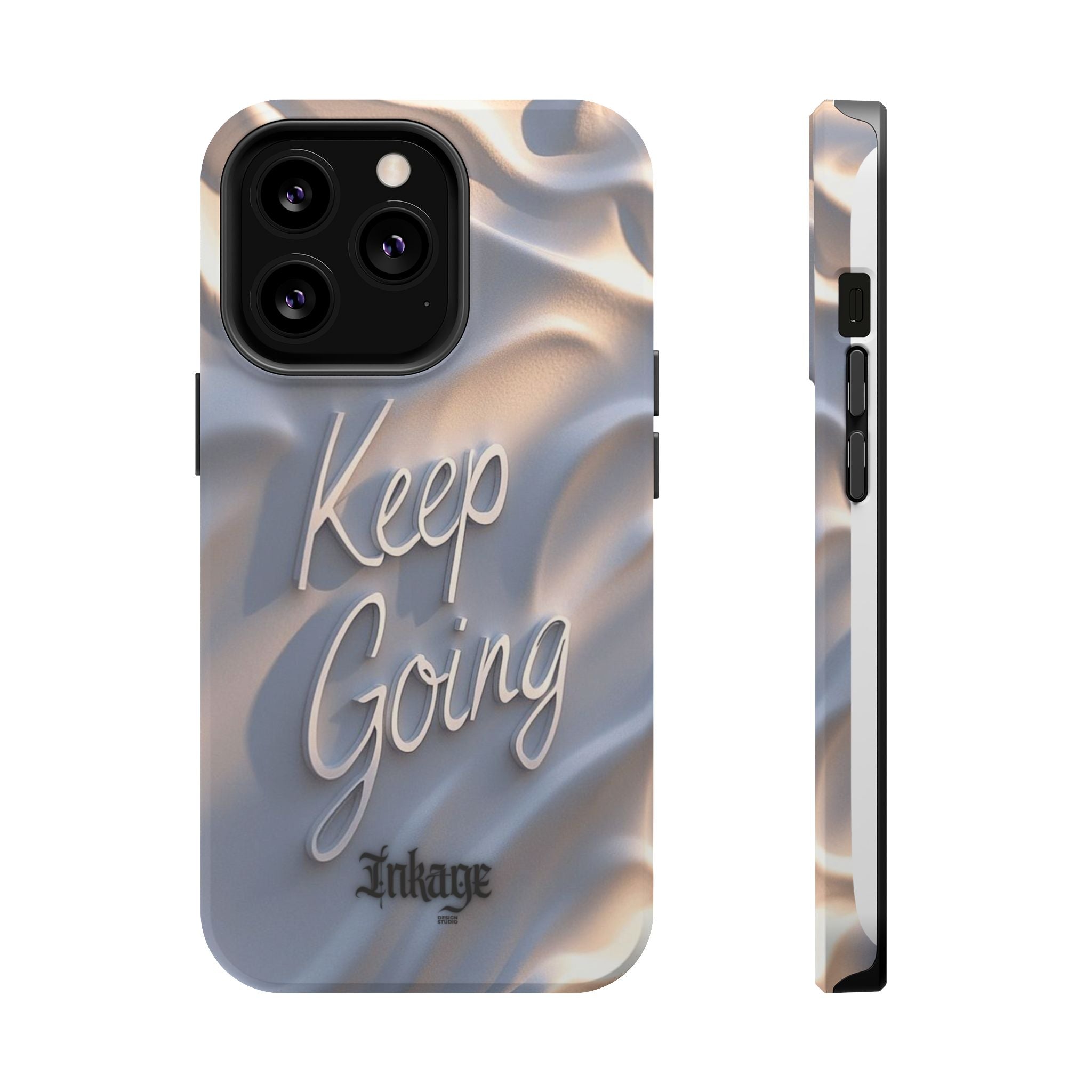 "Keep Going" Magnetic Phone Cases (Quote)