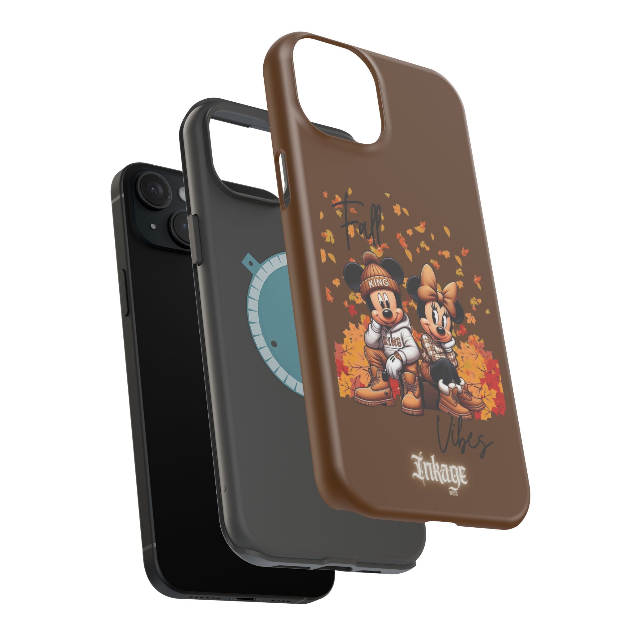 Mickey & Minnie Fall Vibes Magnetic iPhone Cases (Animation)