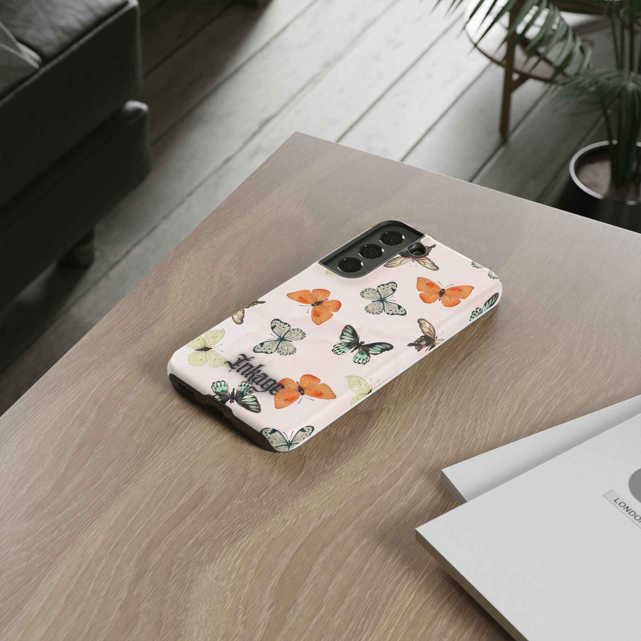 Color Butterfly Tough Phone Case (Minimal)