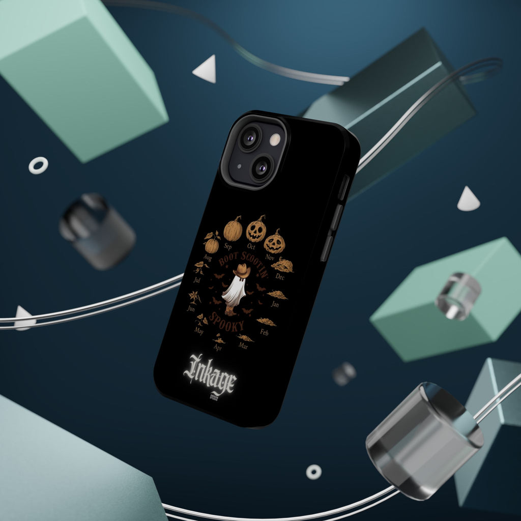 Spooky Boot Halloween Pumpkin Magnetic Phone Case (Season)